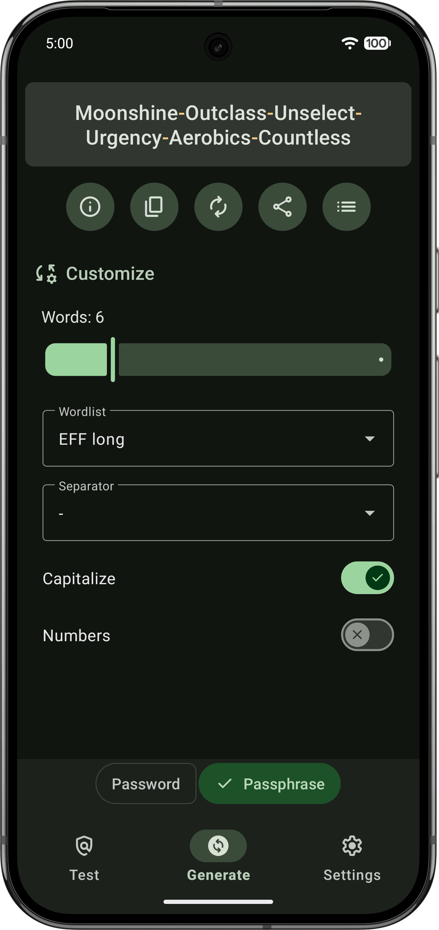 Скриншот 6 — IYPS - Is Your Password Secure?