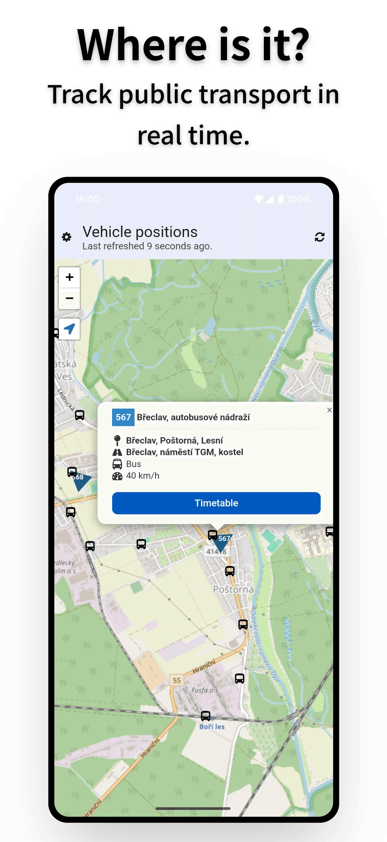 Скриншот 1 — FindMyBus