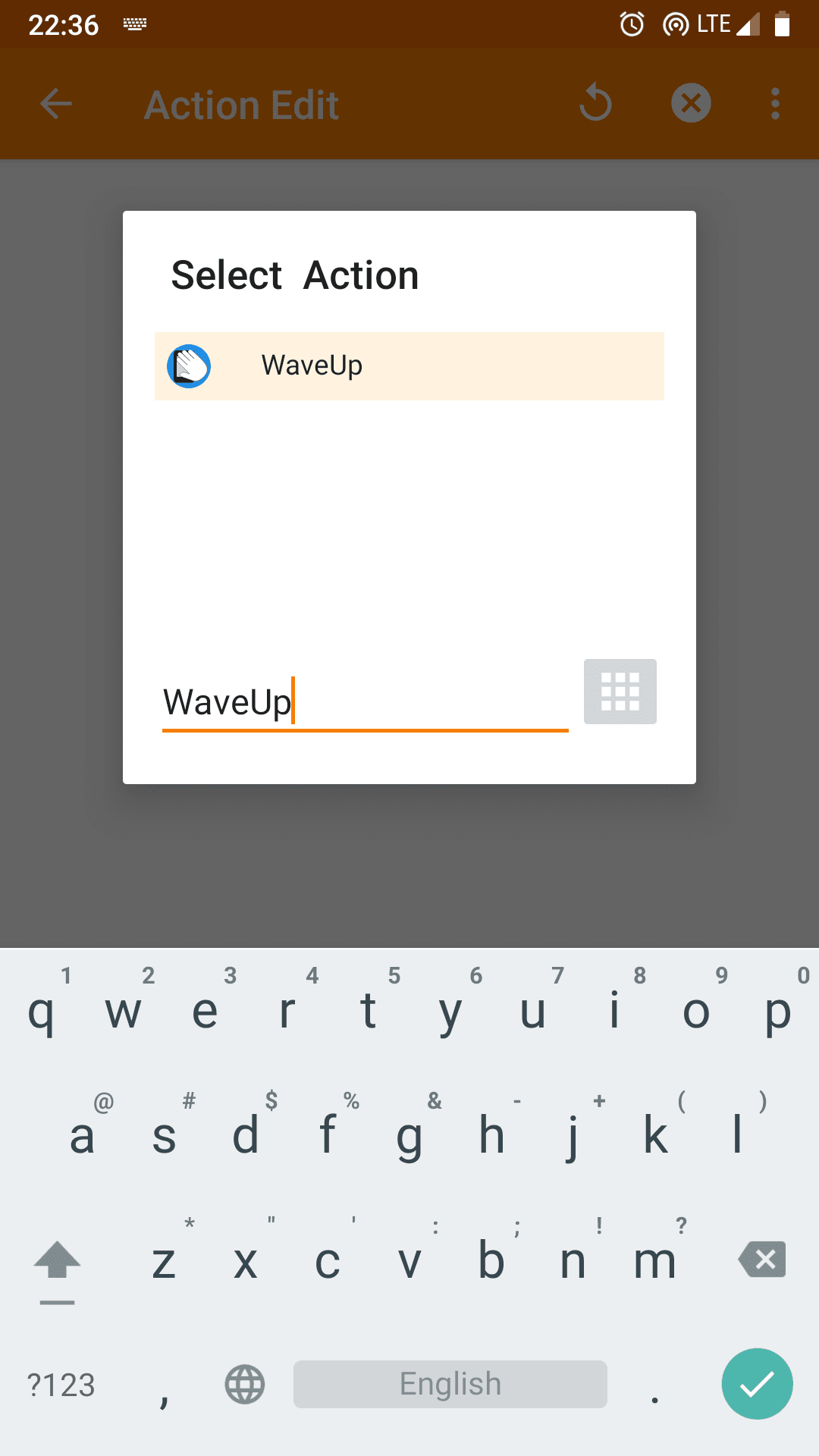 Скриншот 1 — WaveUp Tasker Plugin