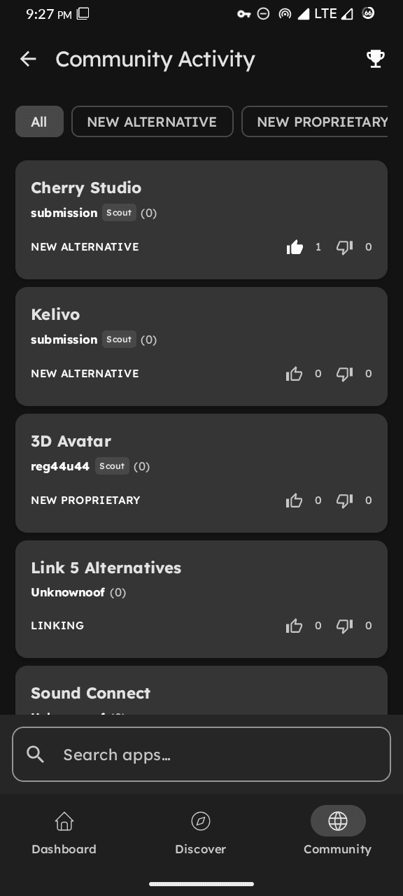 Скриншот 3 — LibreFind - Find FOSS Alternatives