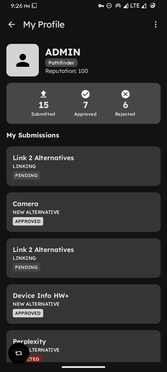 Скриншот 8 — LibreFind - Find FOSS Alternatives