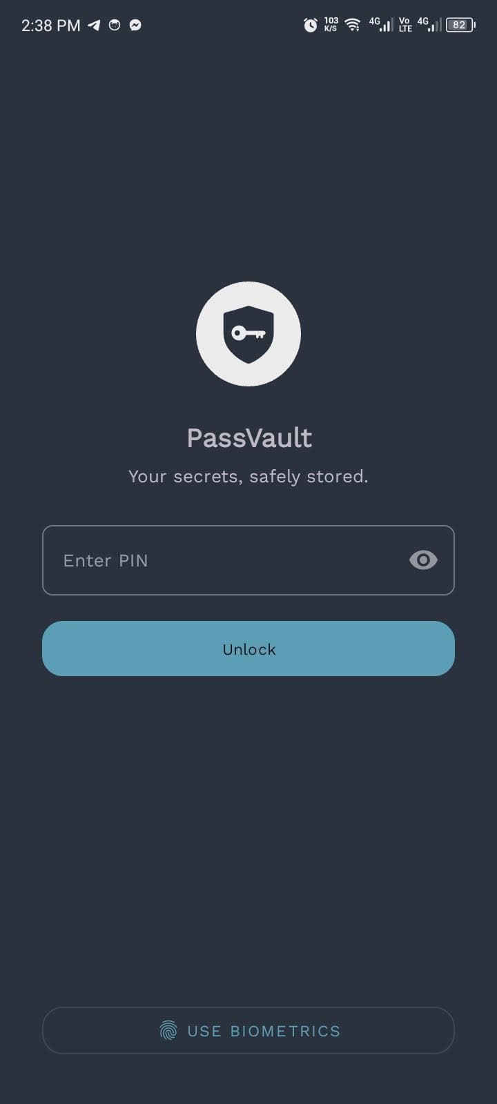Скриншот 1 — PassVault
