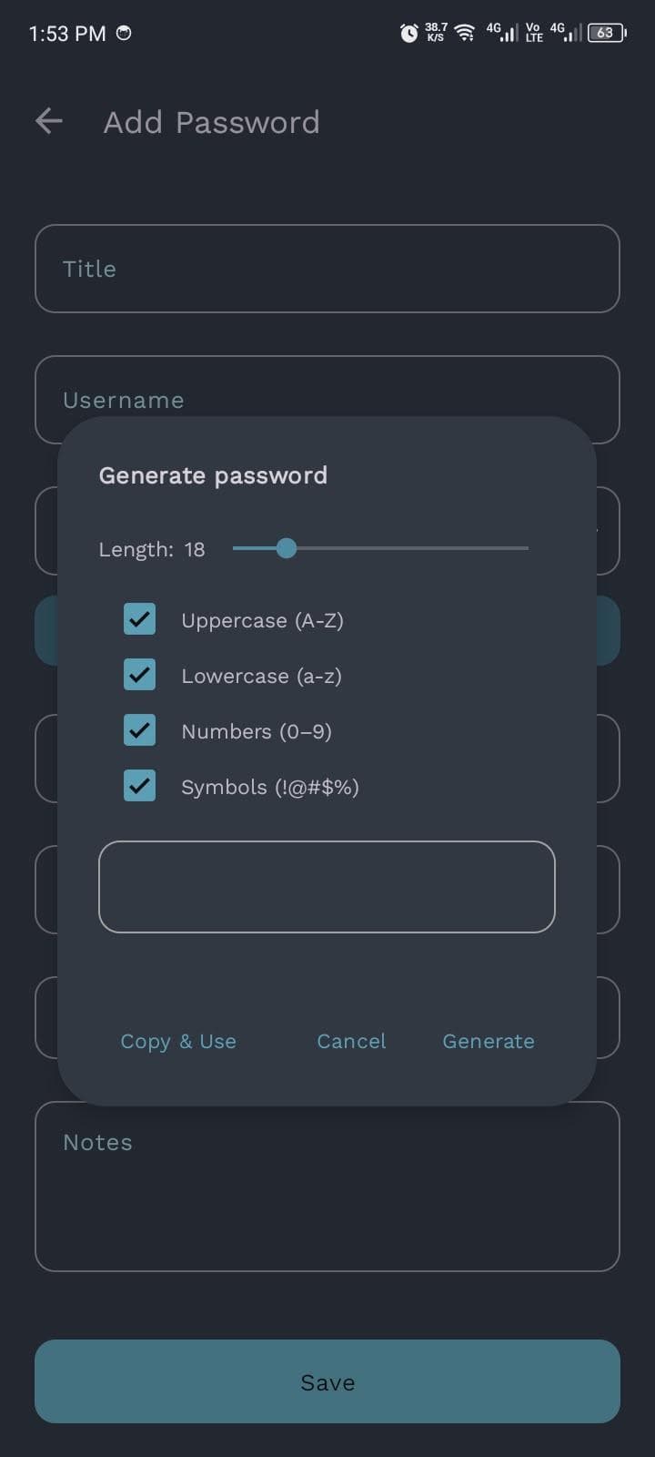 Скриншот 4 — PassVault