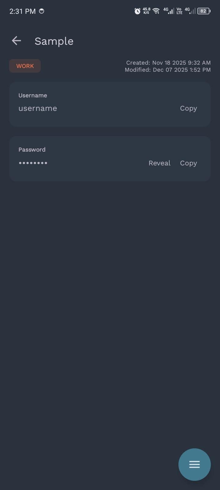 Скриншот 6 — PassVault