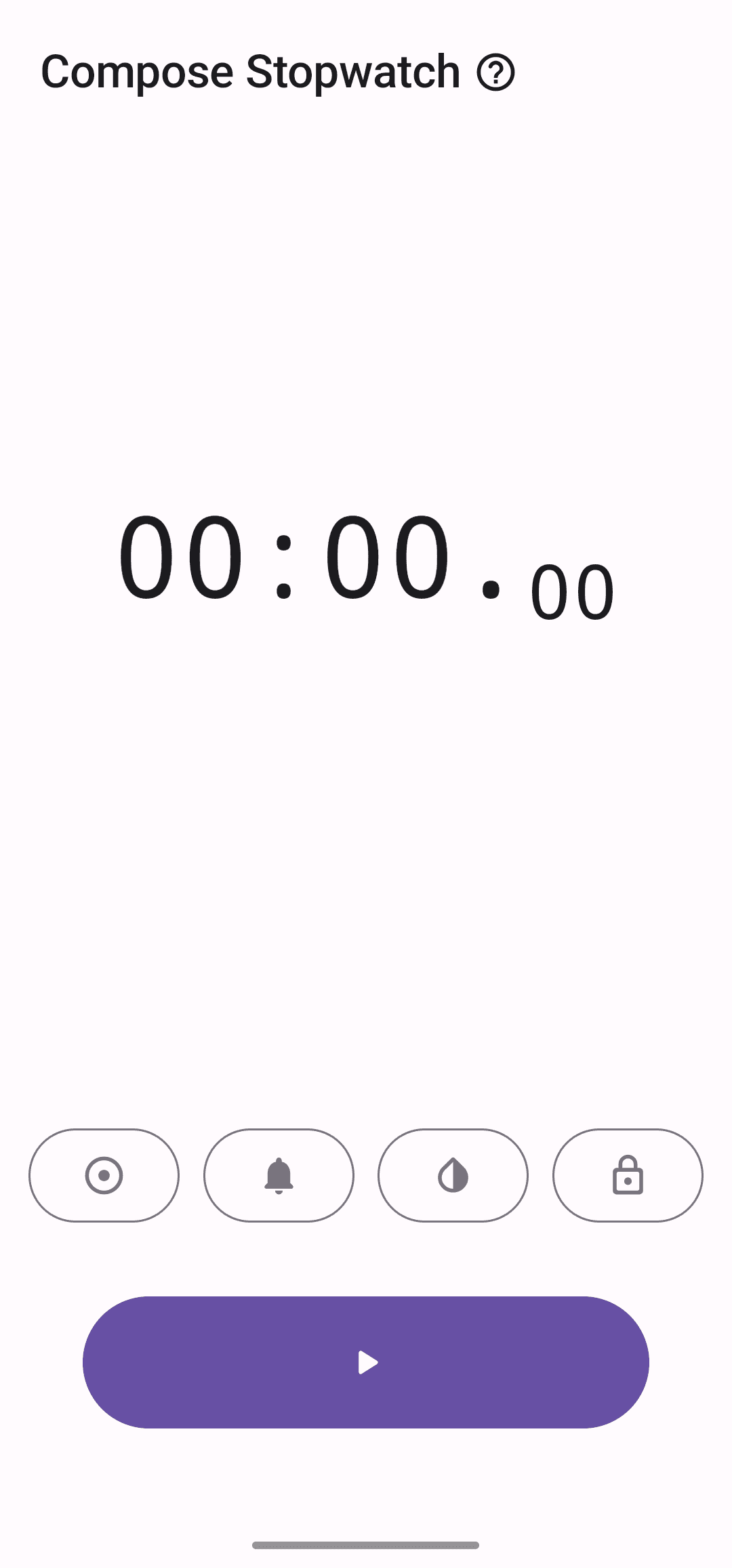 Скриншот 5 — Compose Stopwatch