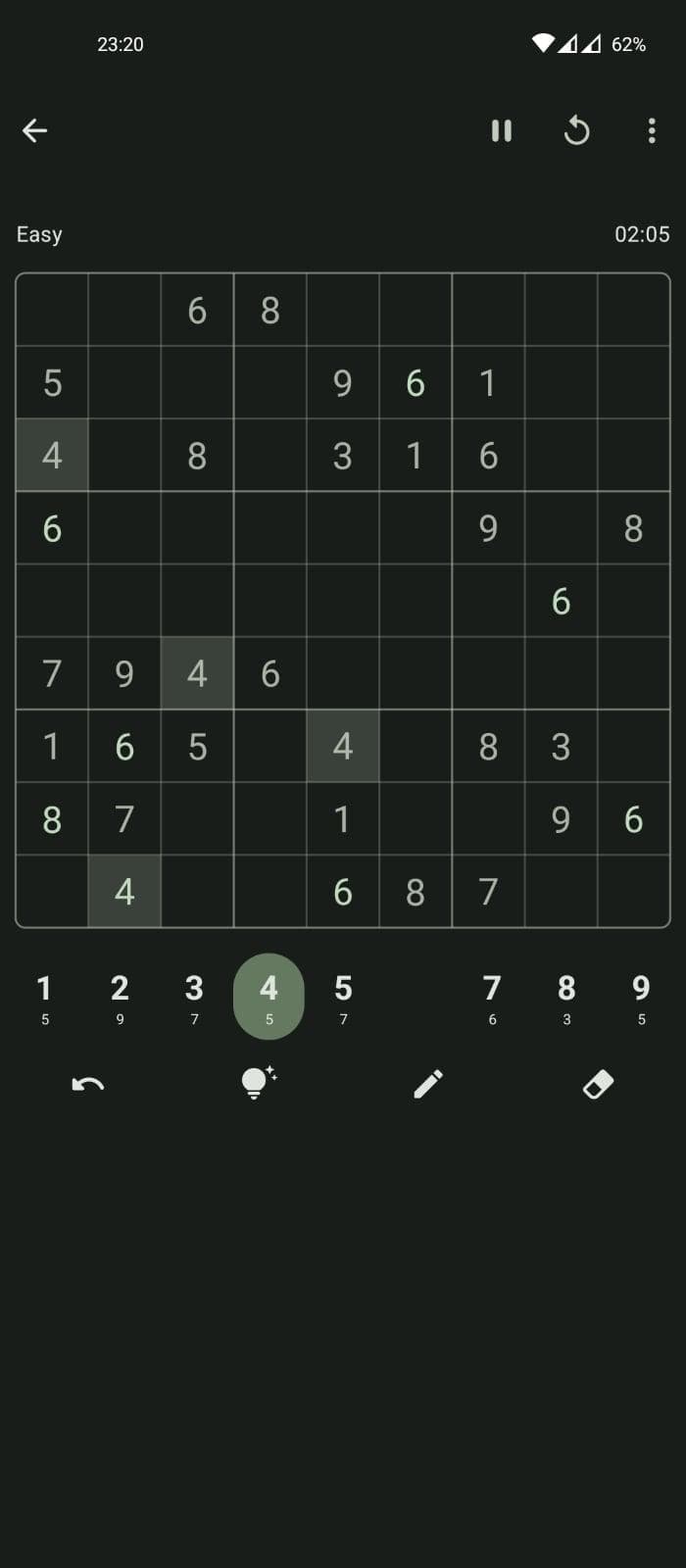 Скриншот 2 — LibreSudoku