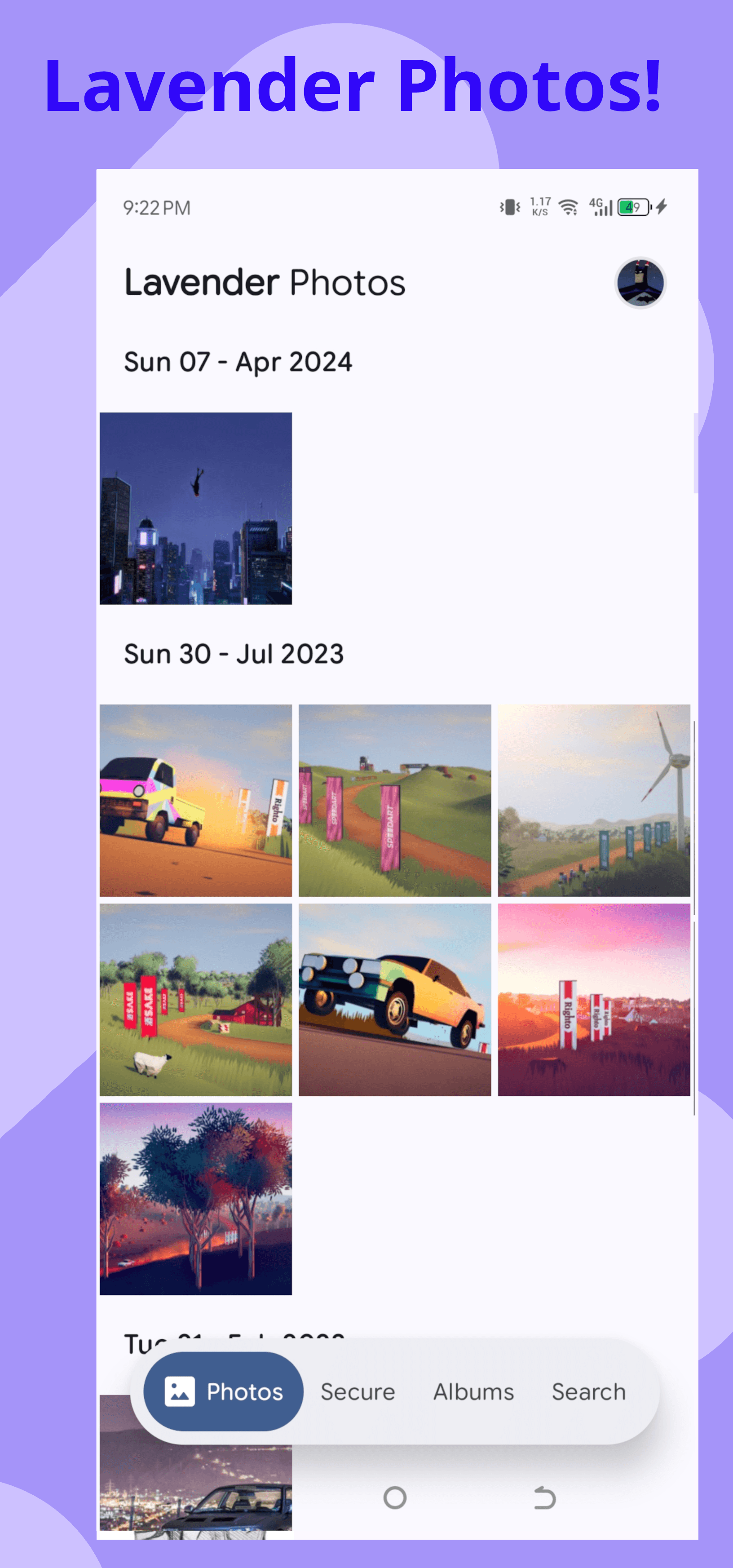 Скриншот 5 — Lavender Photos