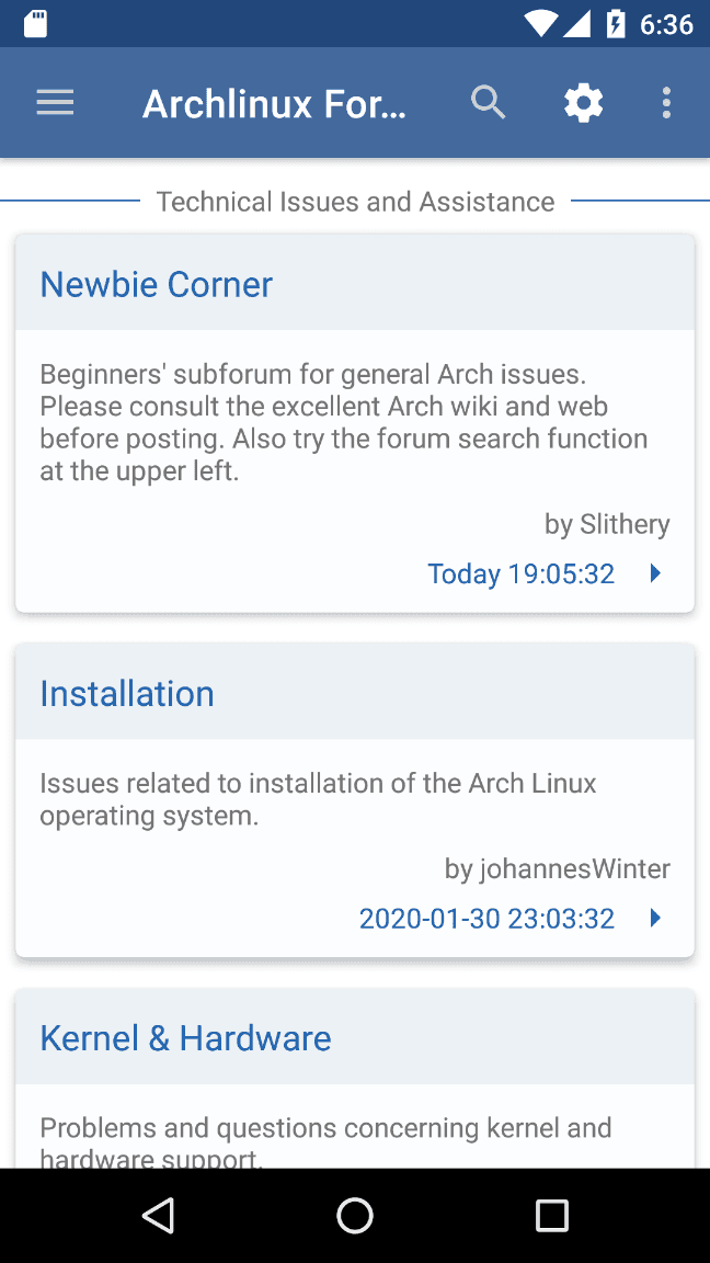 Скриншот 1 — Archlinux Forums