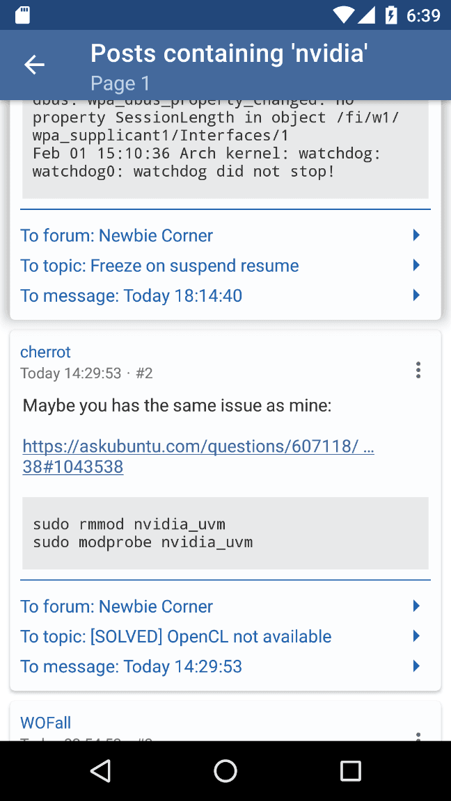 Скриншот 5 — Archlinux Forums