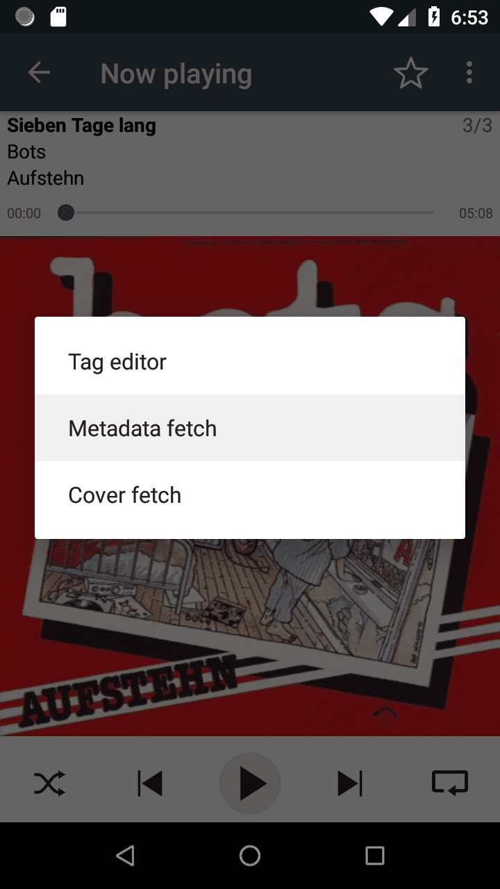 Скриншот 2 — Vanilla Metadata Fetch