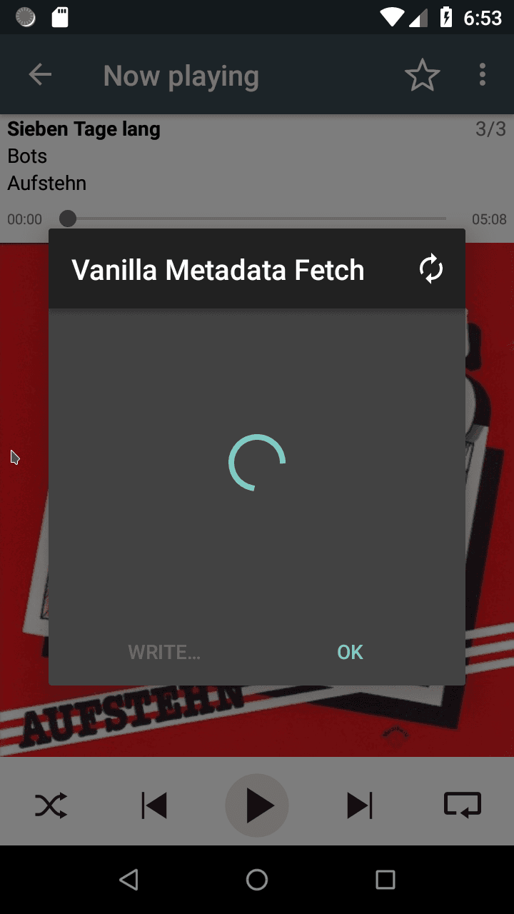 Скриншот 3 — Vanilla Metadata Fetch