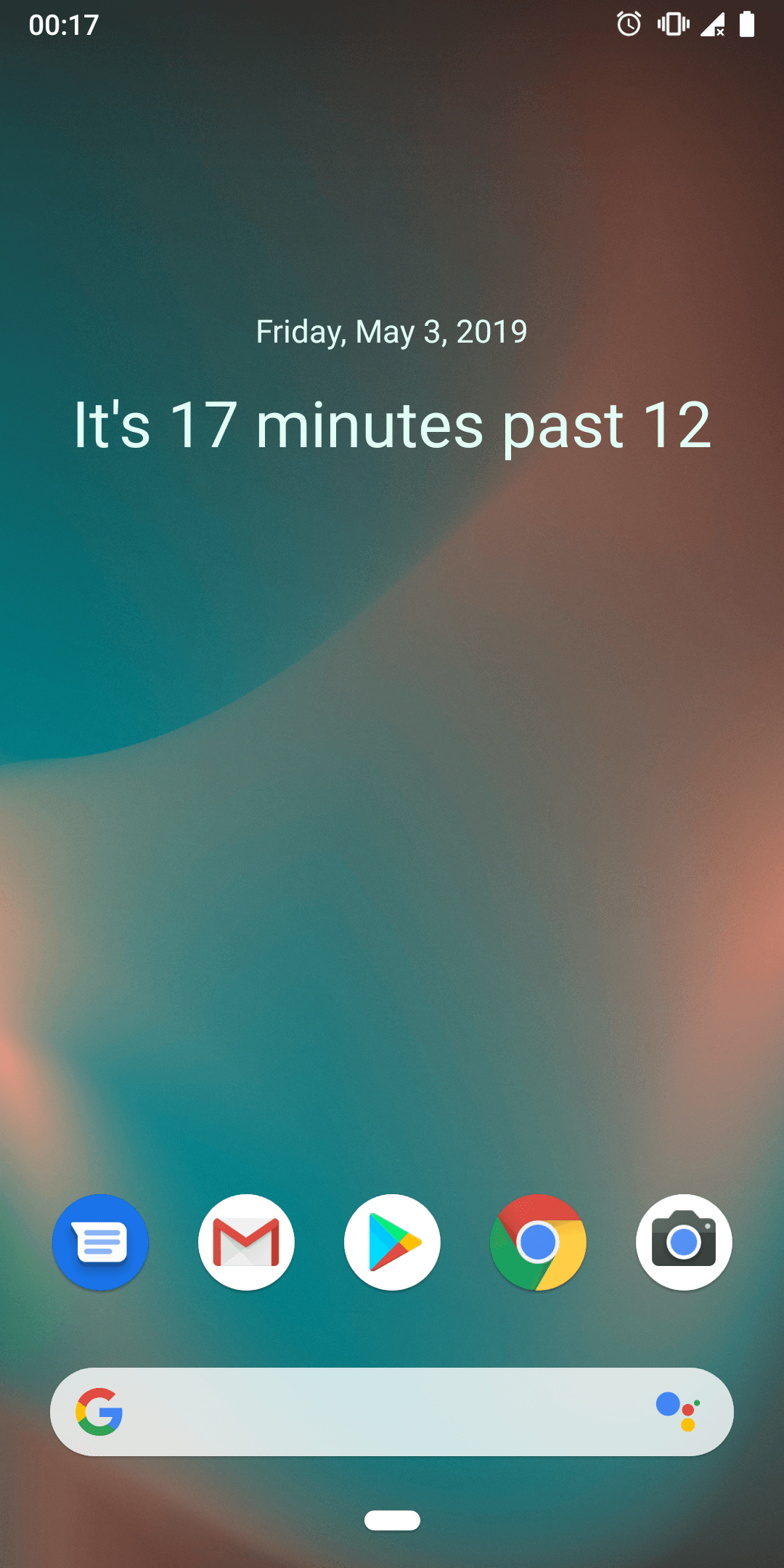 Скриншот 3 — Nanji clock widget