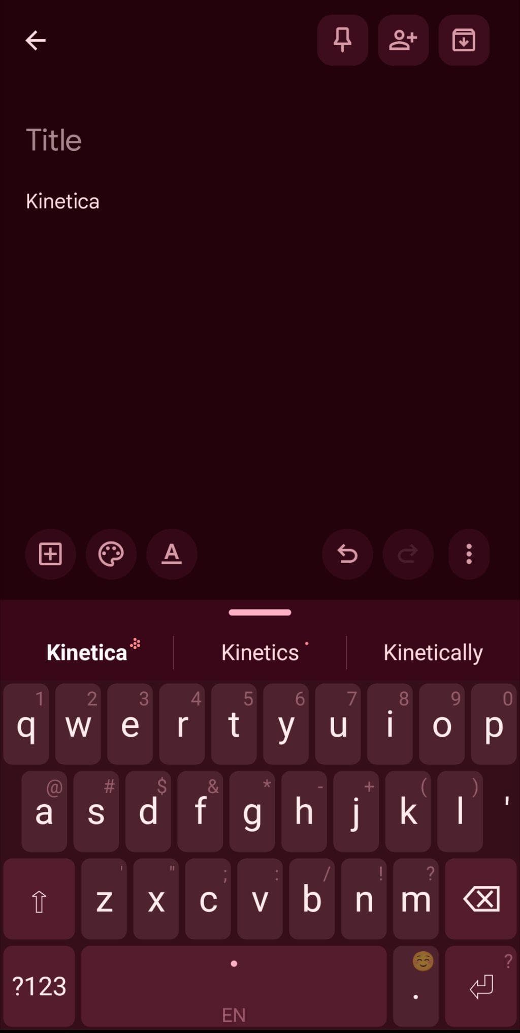 Скриншот 6 — Kinetica