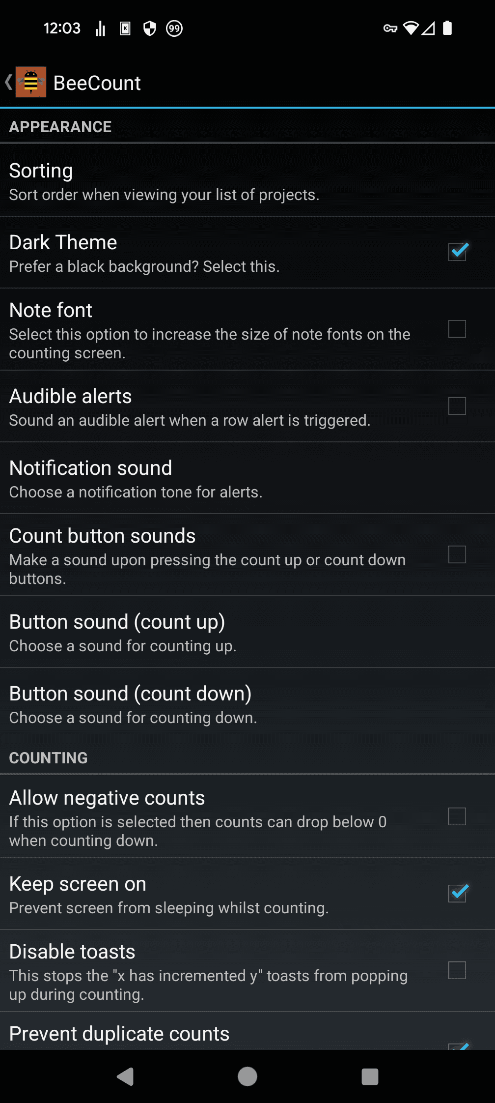 Скриншот 4 — BeeCount Knitting Counter