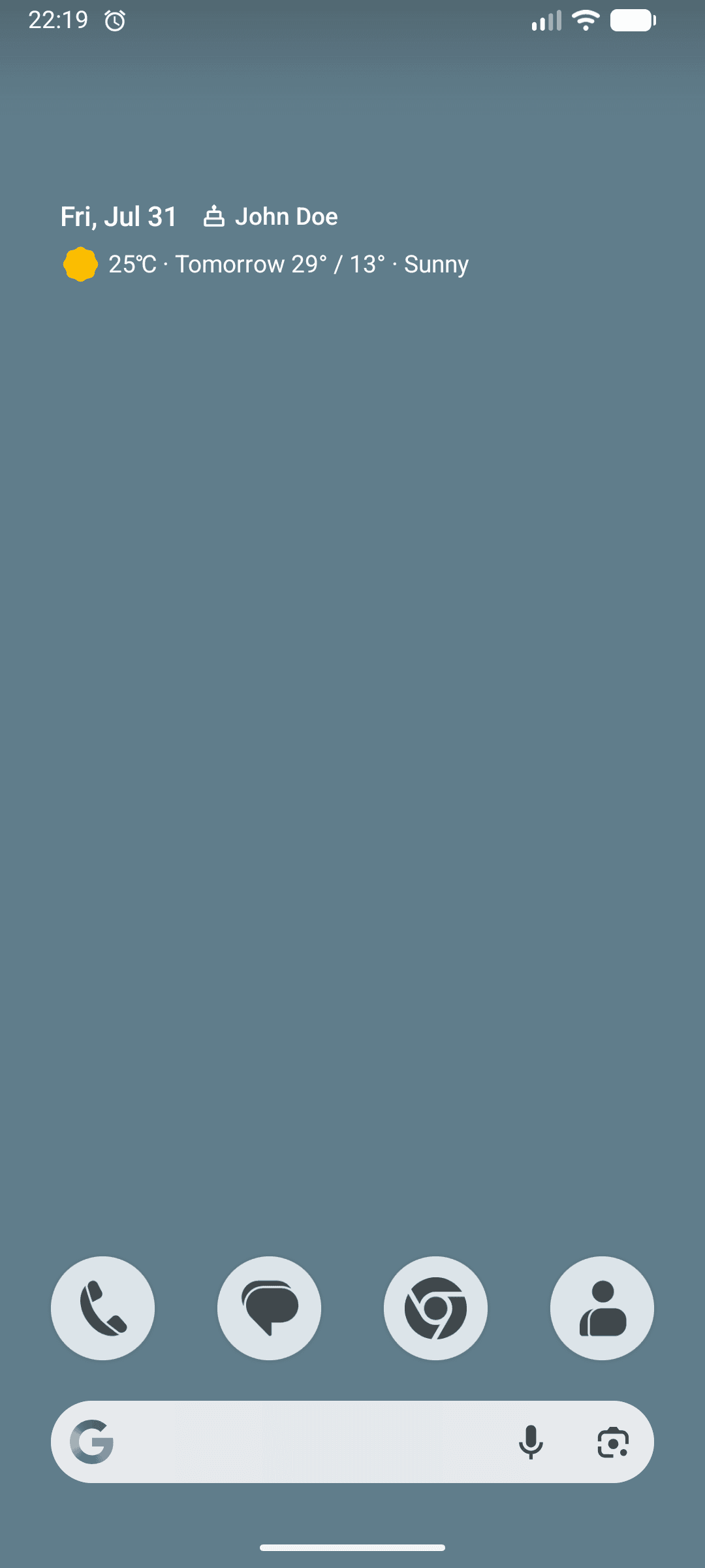 Скриншот 1 — Pimi widget