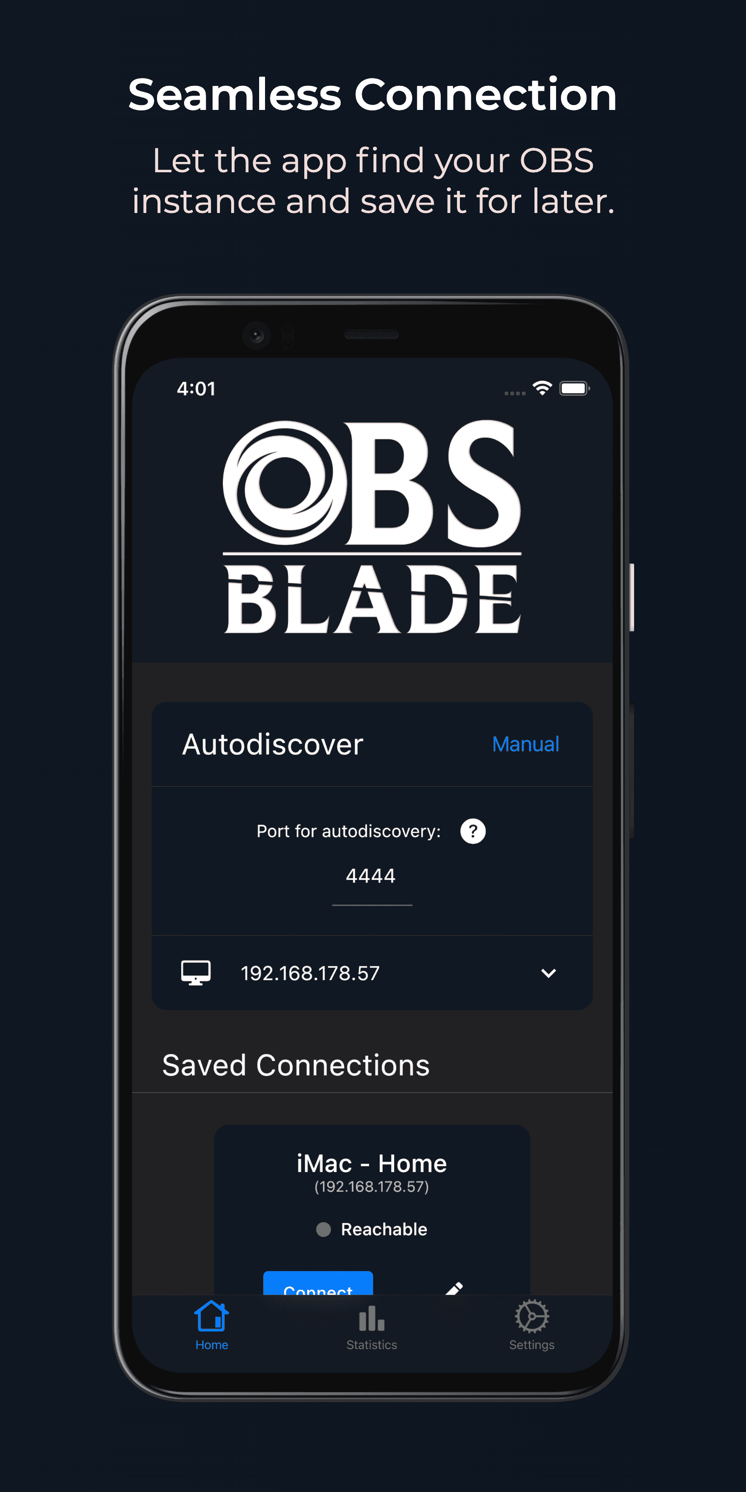Скриншот 1 — OBS Blade