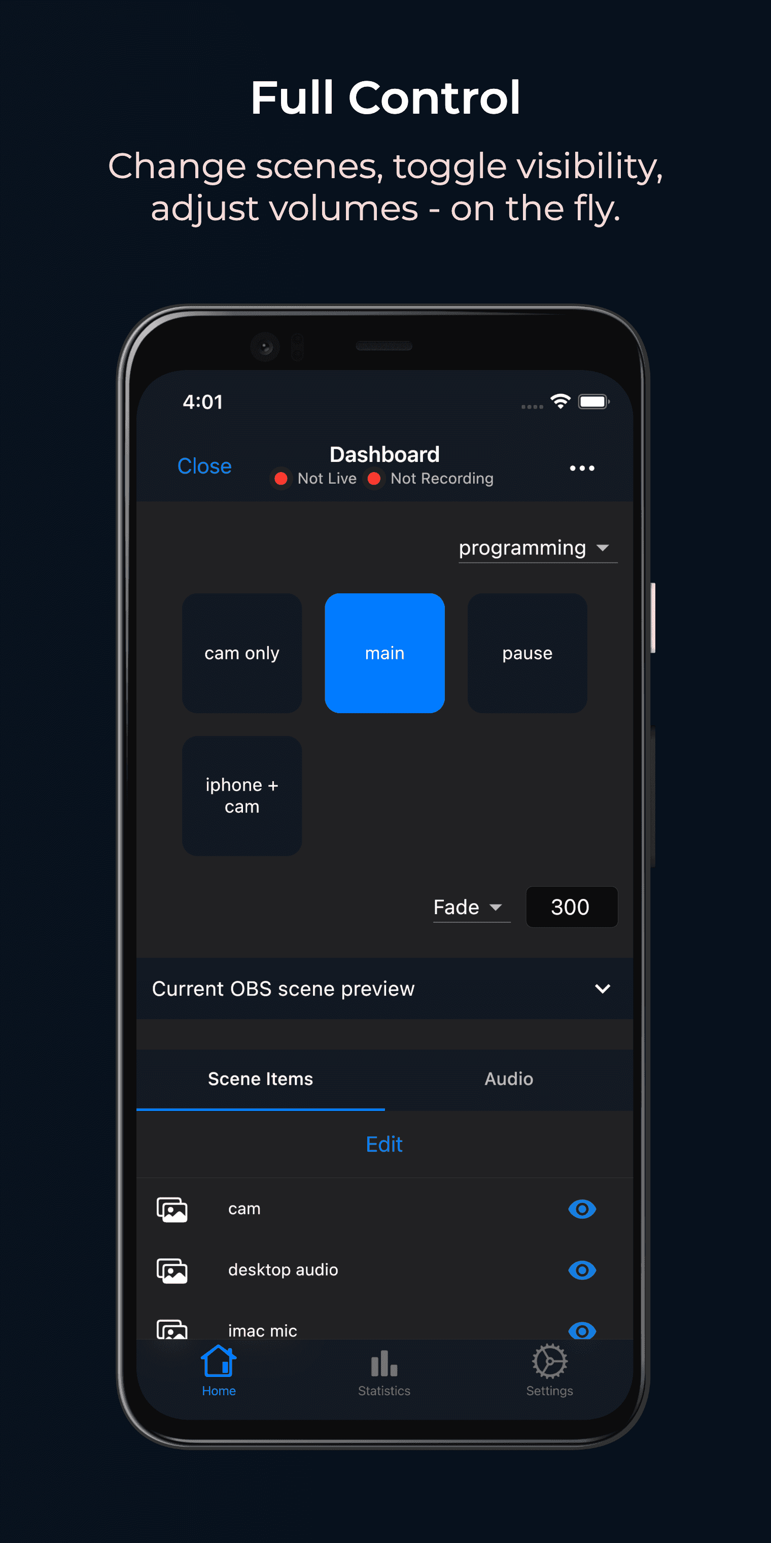 Скриншот 2 — OBS Blade