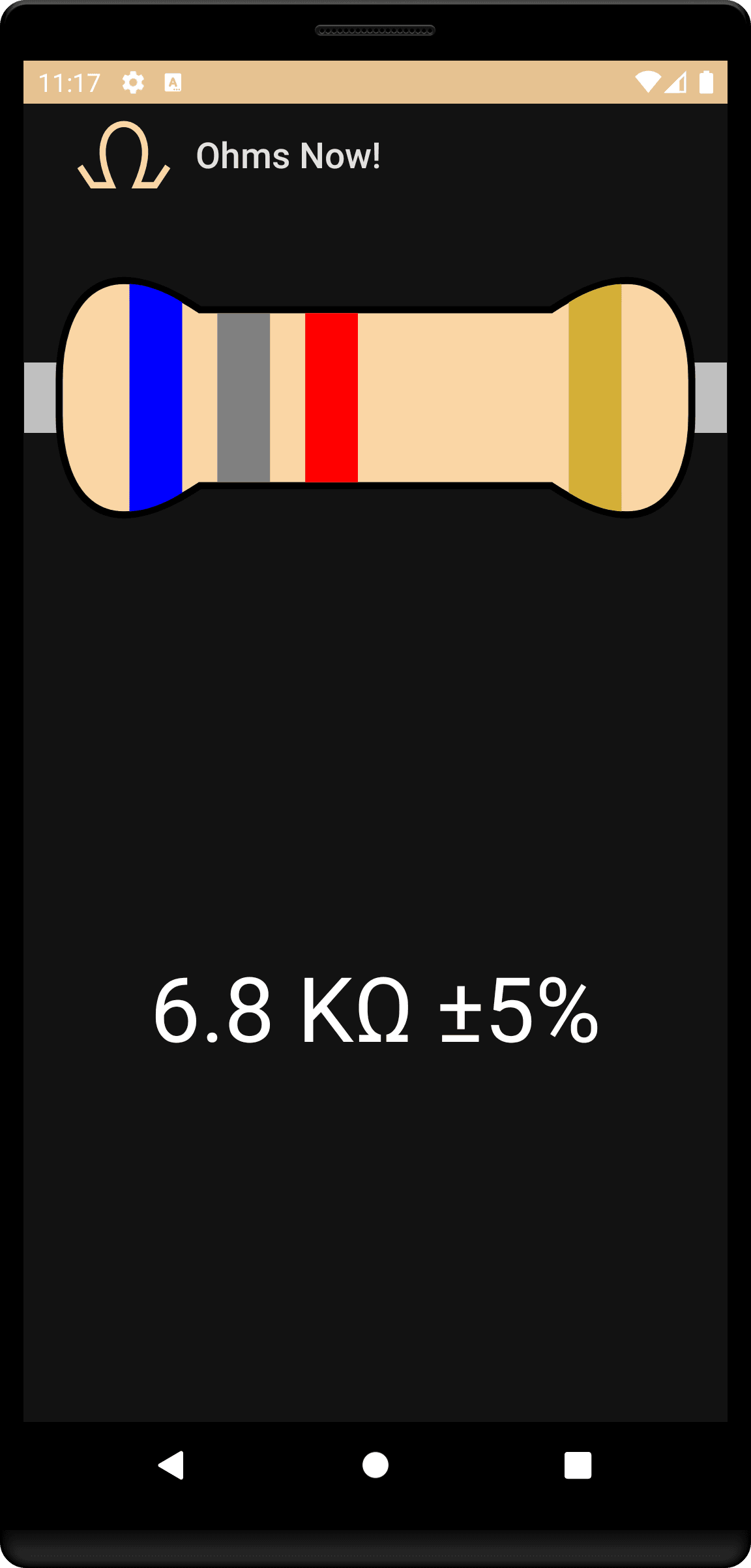 Скриншот 2 — Ohms Now!