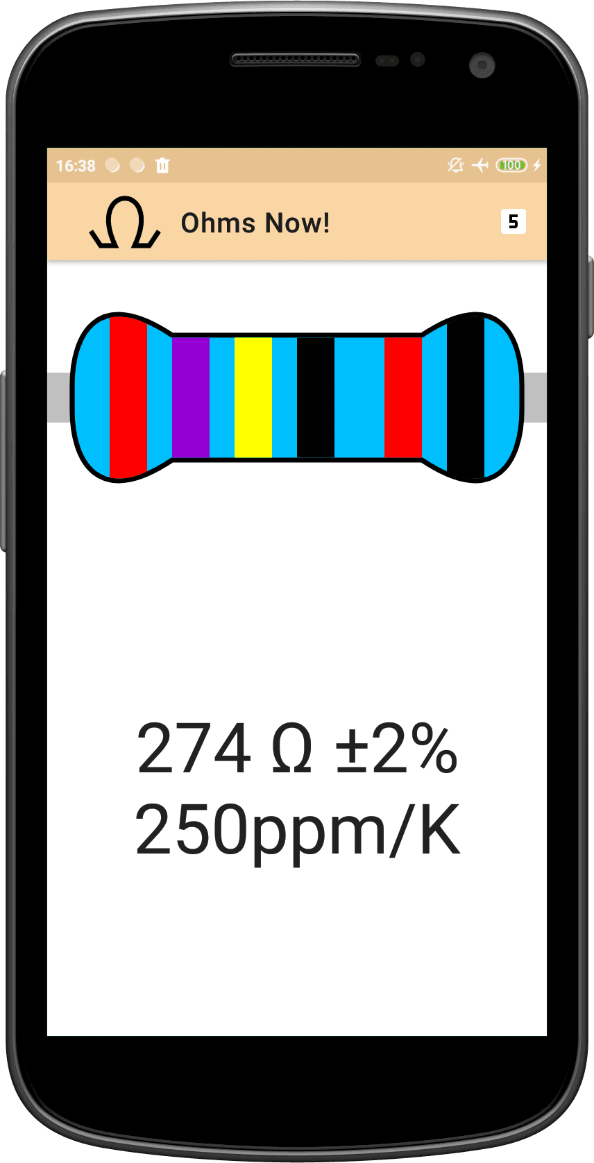 Скриншот 6 — Ohms Now!