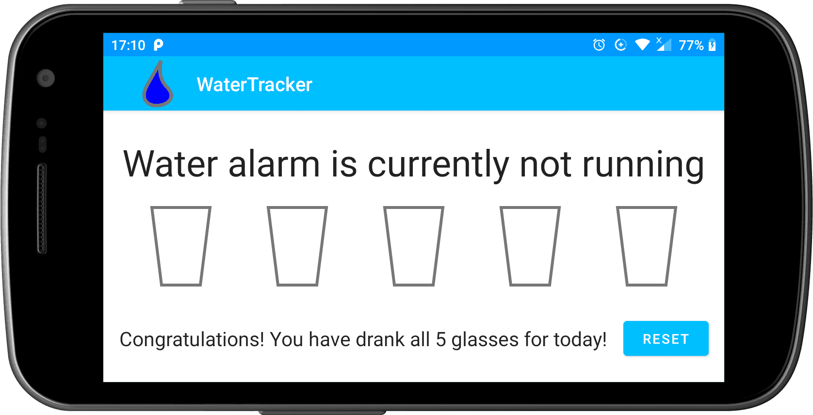 Скриншот 3 — WaterTracker