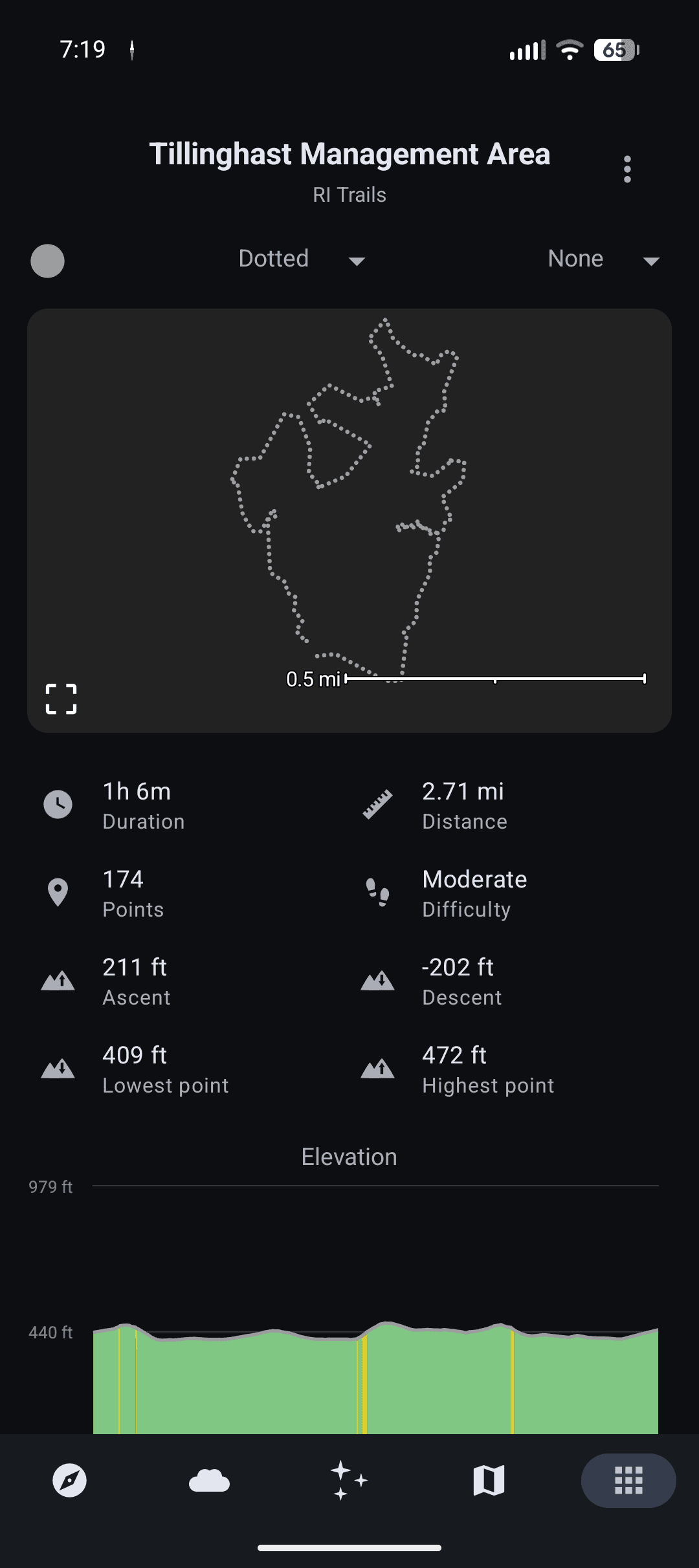 Скриншот 2 — Trail Sense