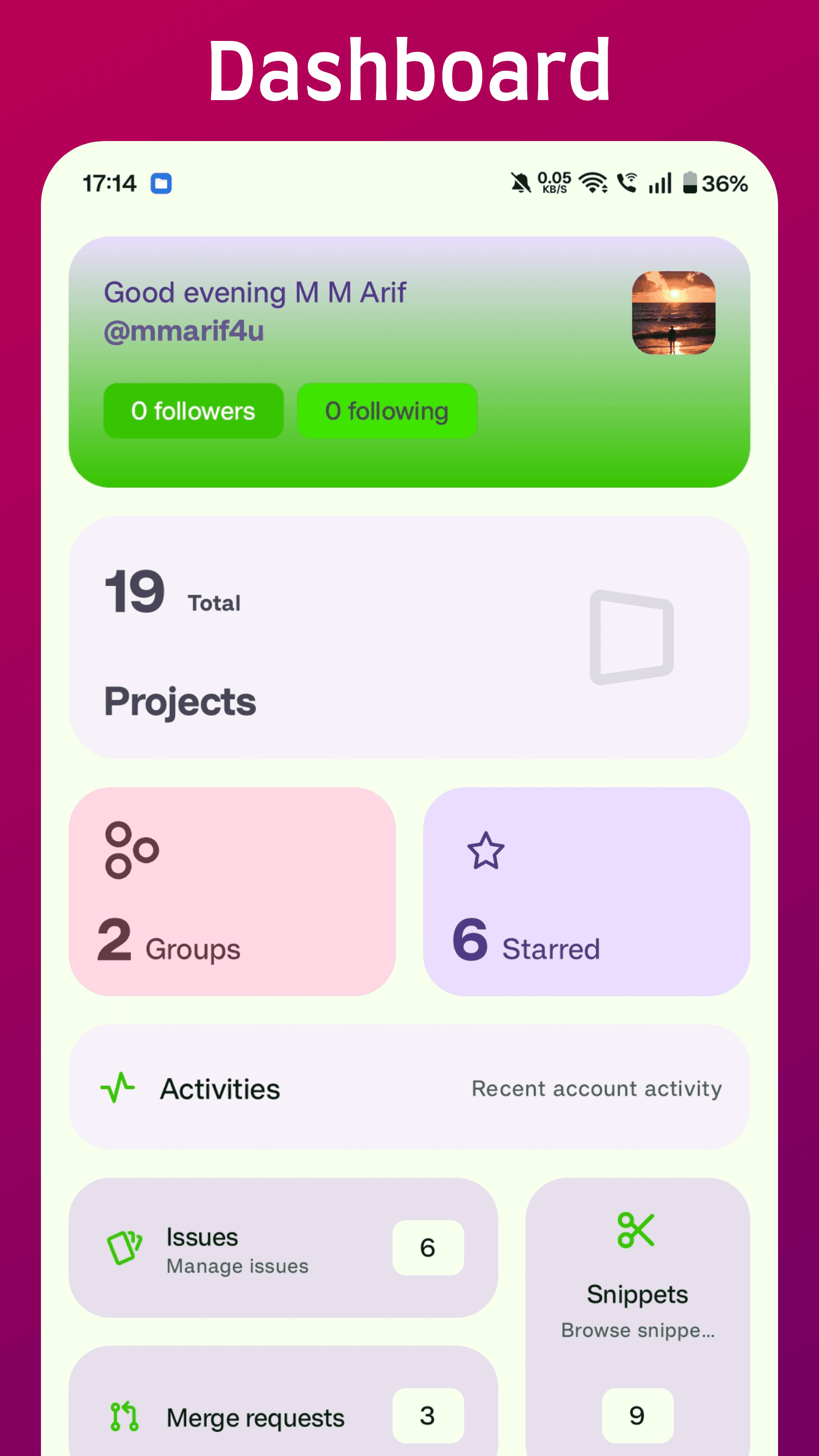 Скриншот 1 — LabNex for GitLab