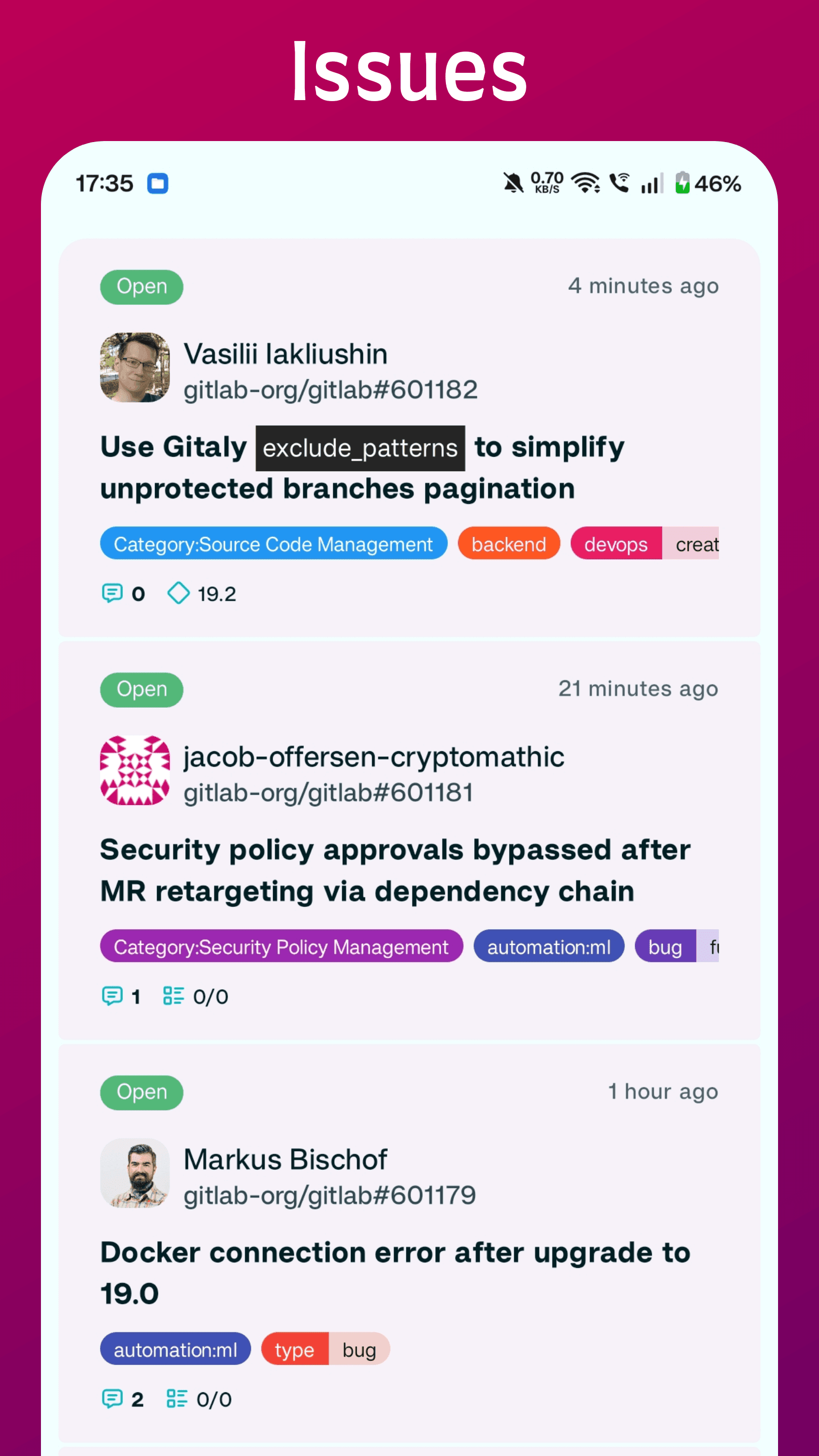 Скриншот 5 — LabNex for GitLab