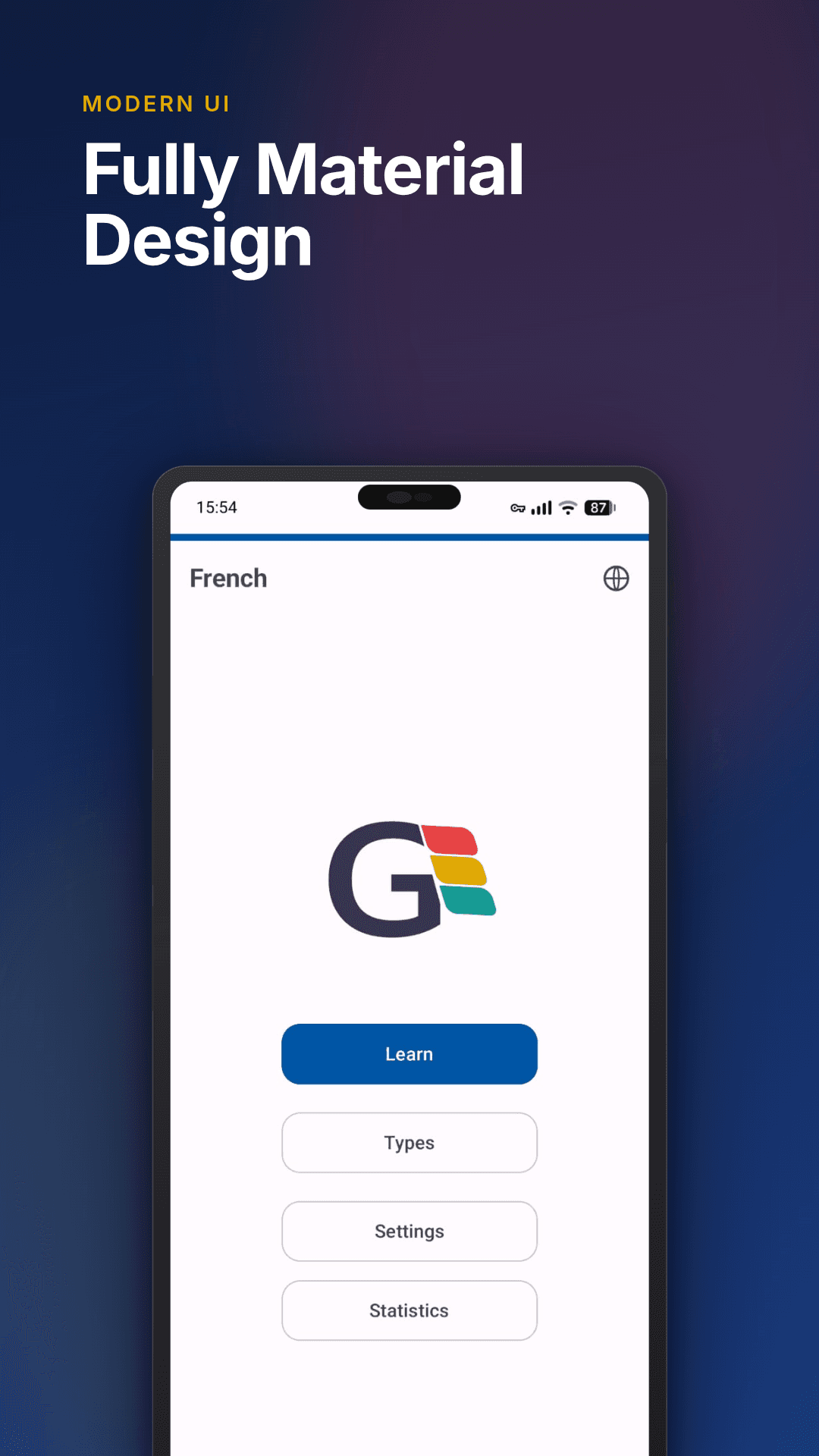 Скриншот 7 — Gendie - Grammatical Gender Trainer
