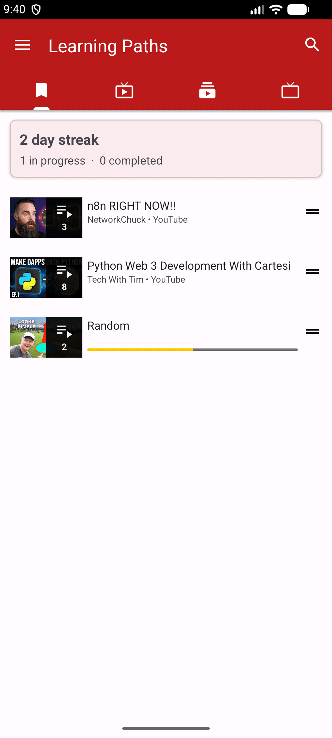 Скриншот 2 — LearnTube