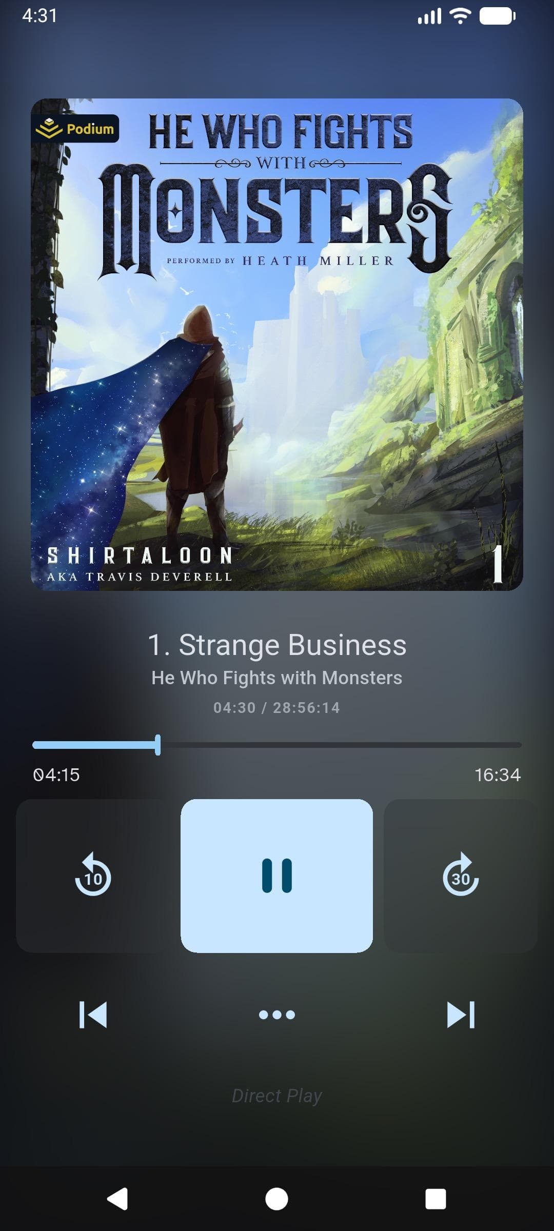 Скриншот 4 — Storii - audiobookshelf client