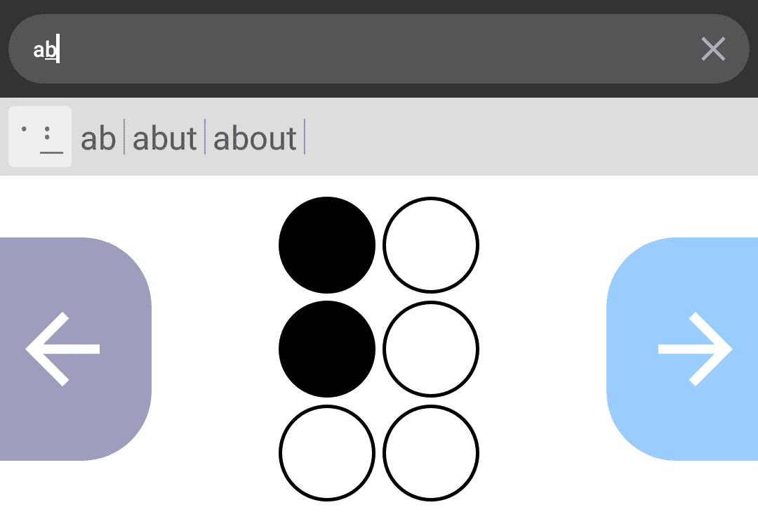 Скриншот 3 — Brailliac: Braille Keyboard