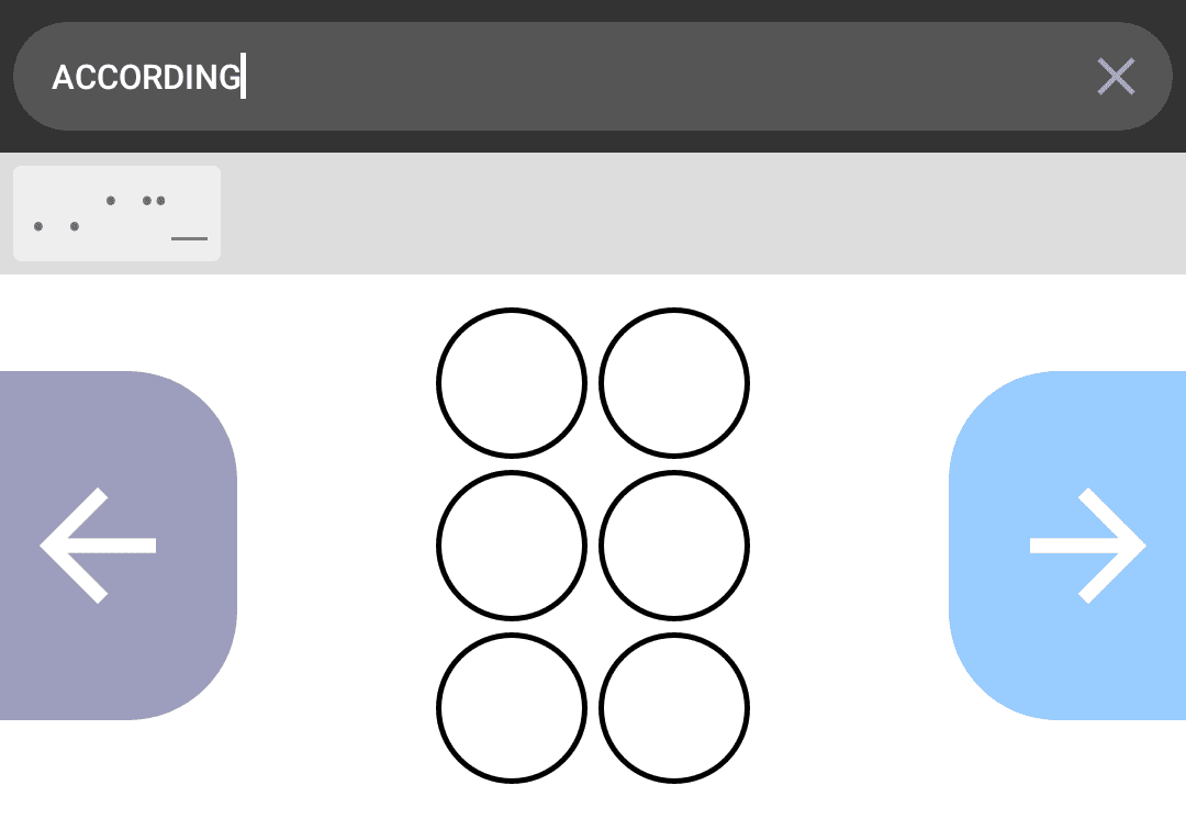 Скриншот 6 — Brailliac: Braille Keyboard