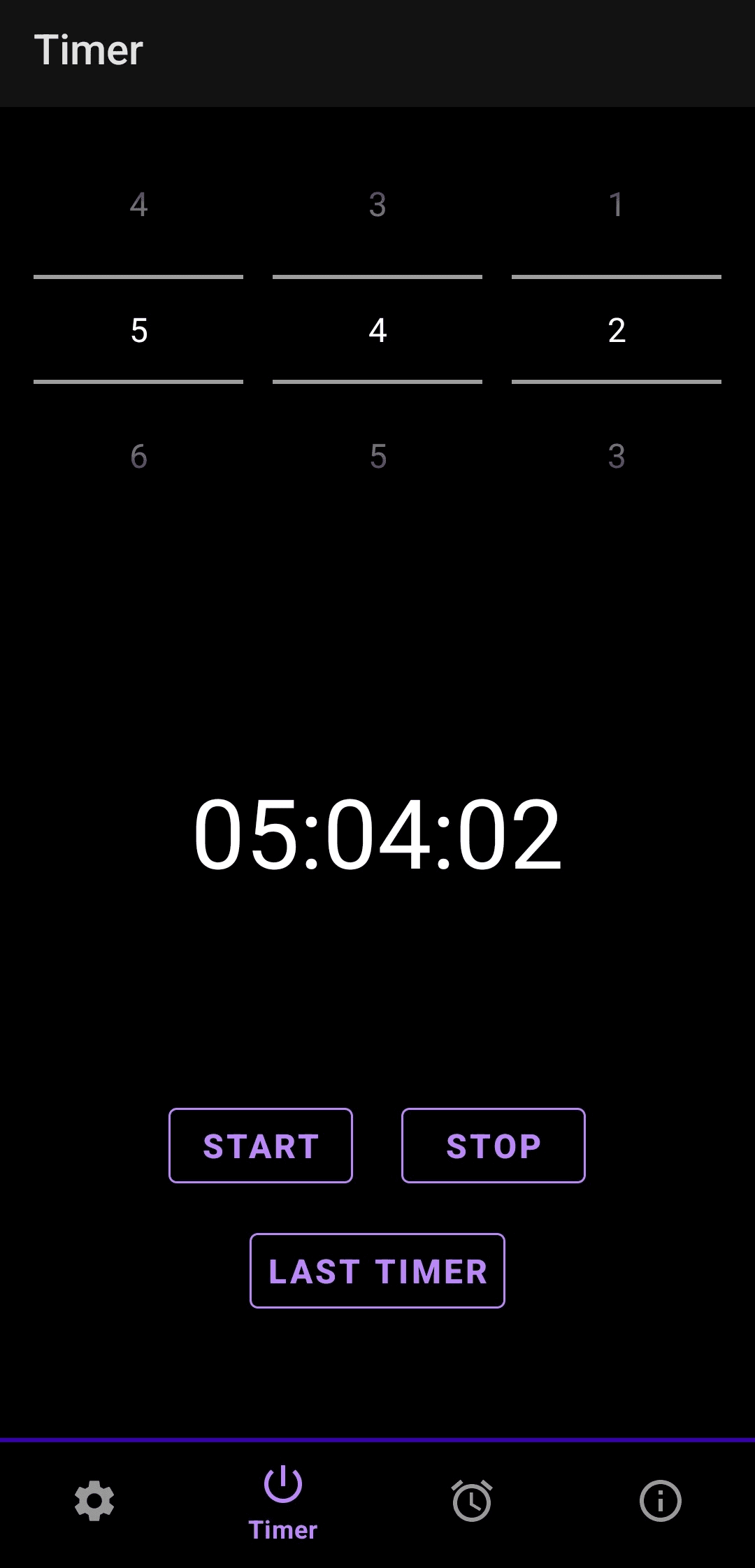 Скриншот 2 — Timed Shutdown [No Root]