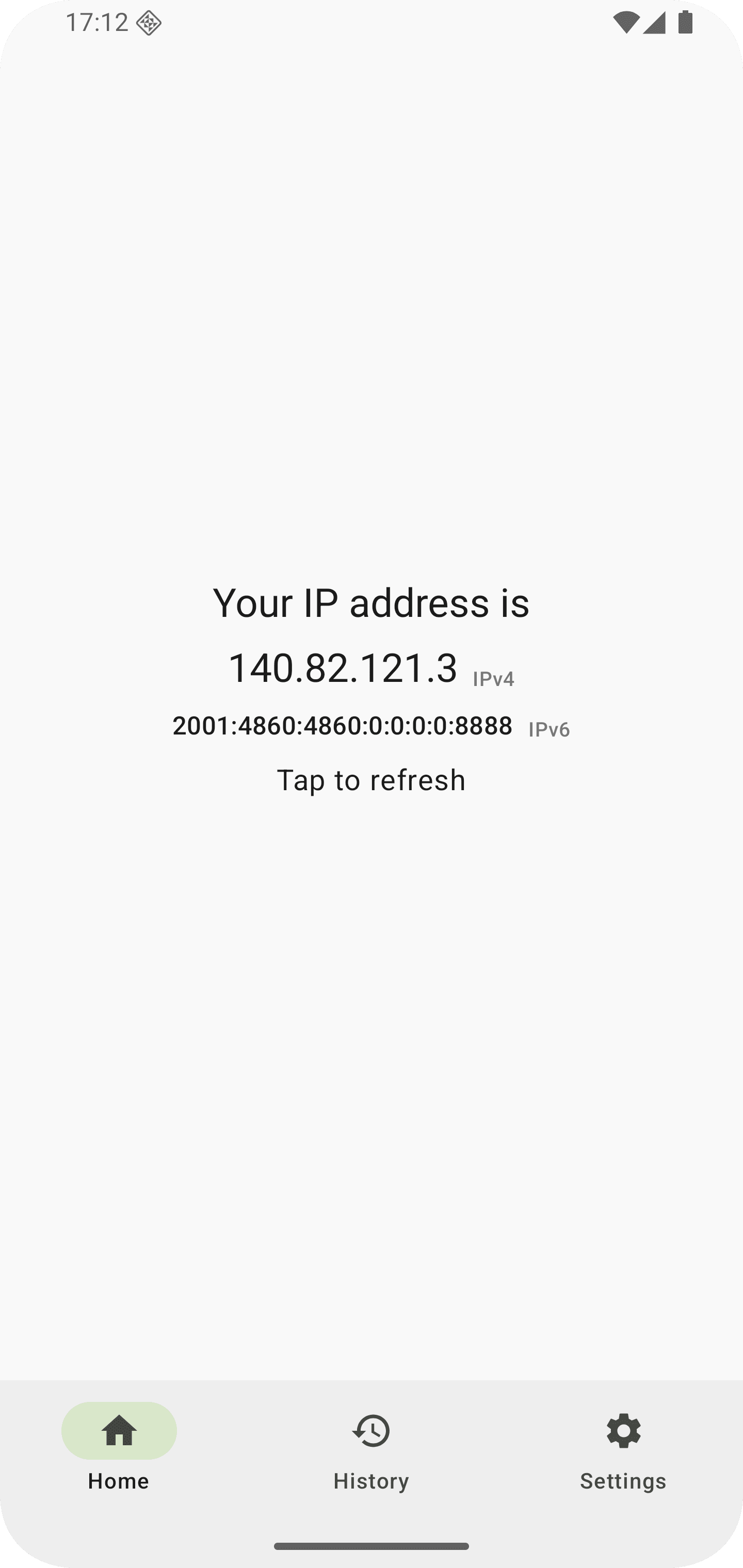 Скриншот 2 — Find my IP