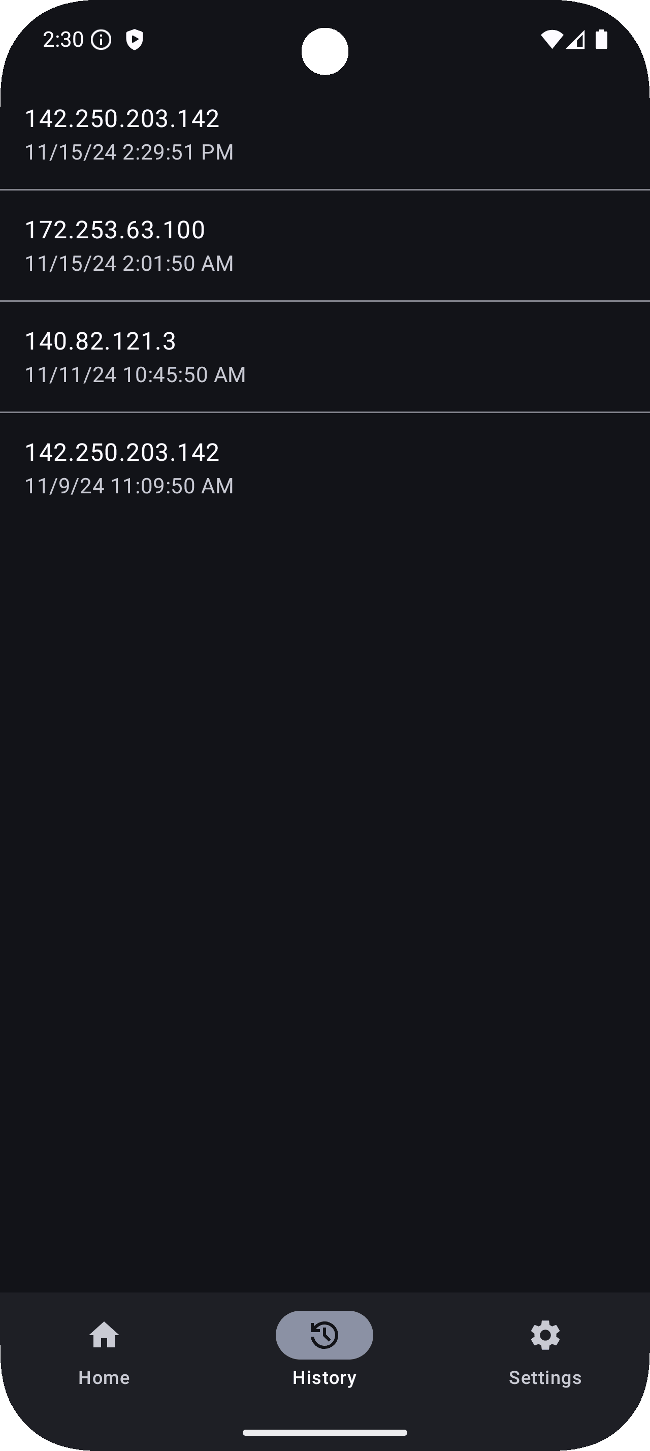 Скриншот 5 — Find my IP