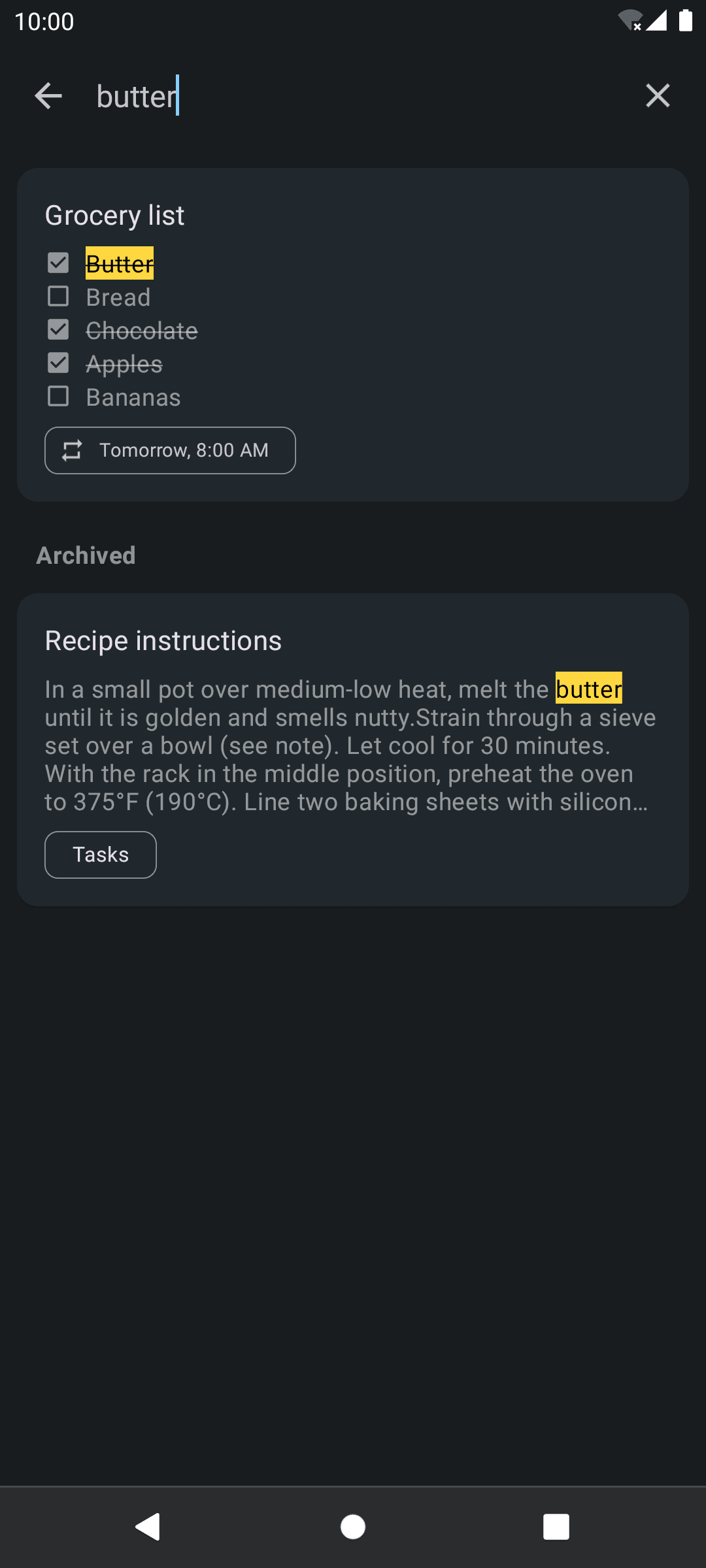 Скриншот 4 — Another notes app