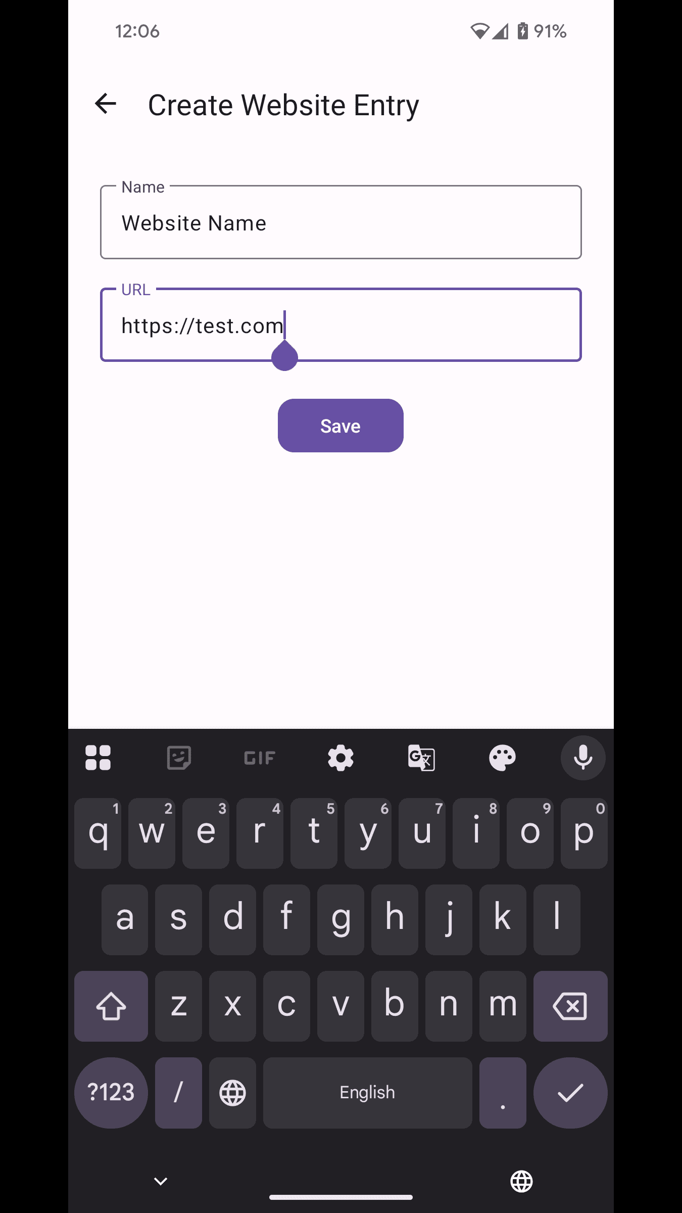 Скриншот 2 — Website Monitor