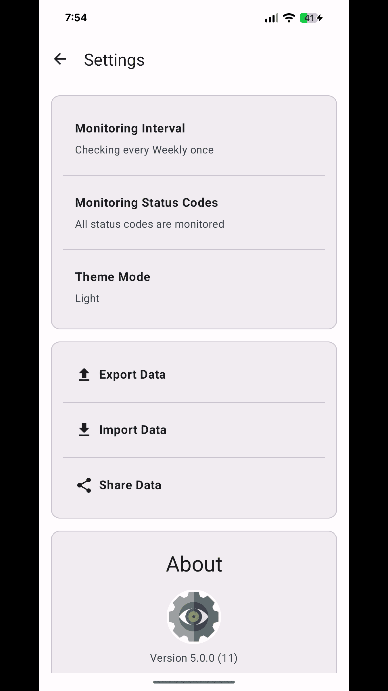 Скриншот 3 — Website Monitor