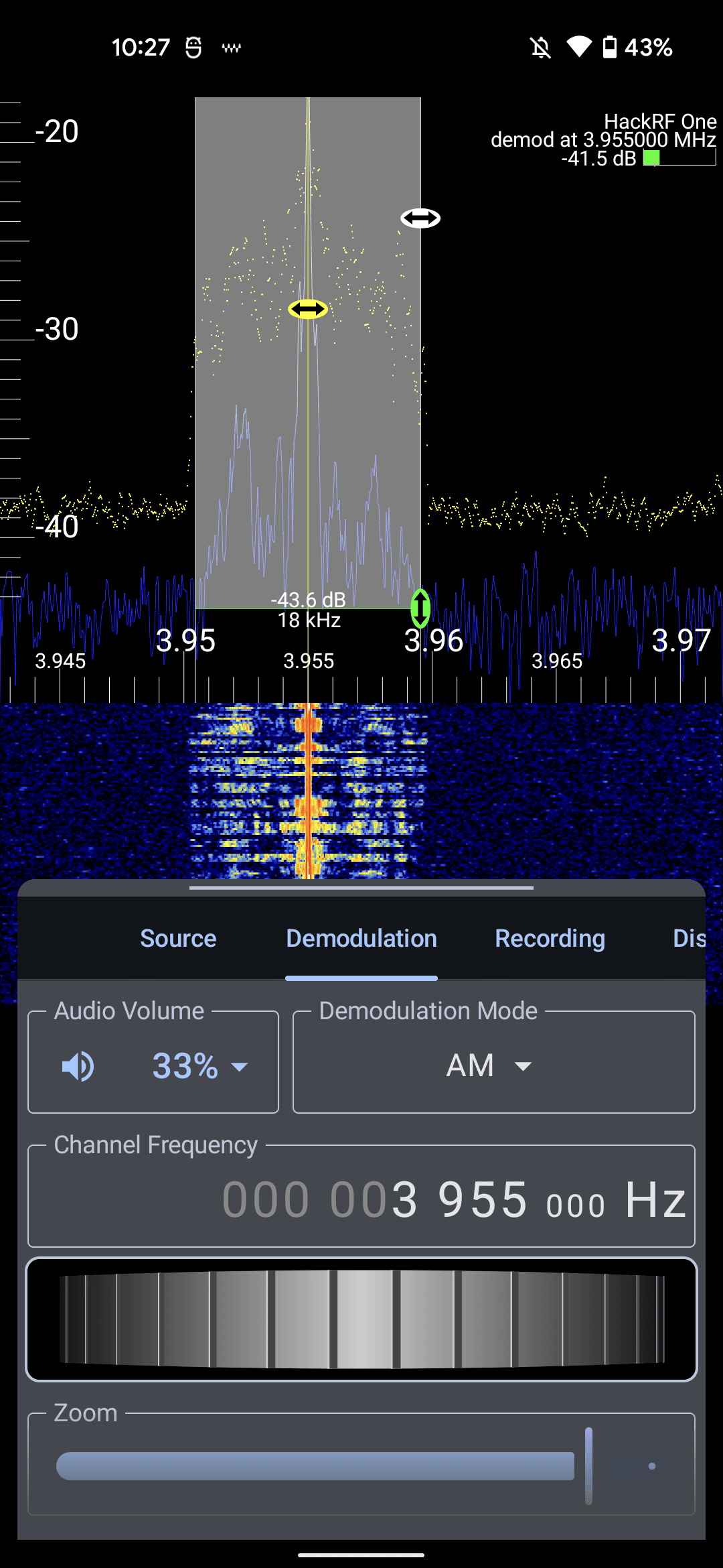 Скриншот 4 — RF Analyzer (FOSS)