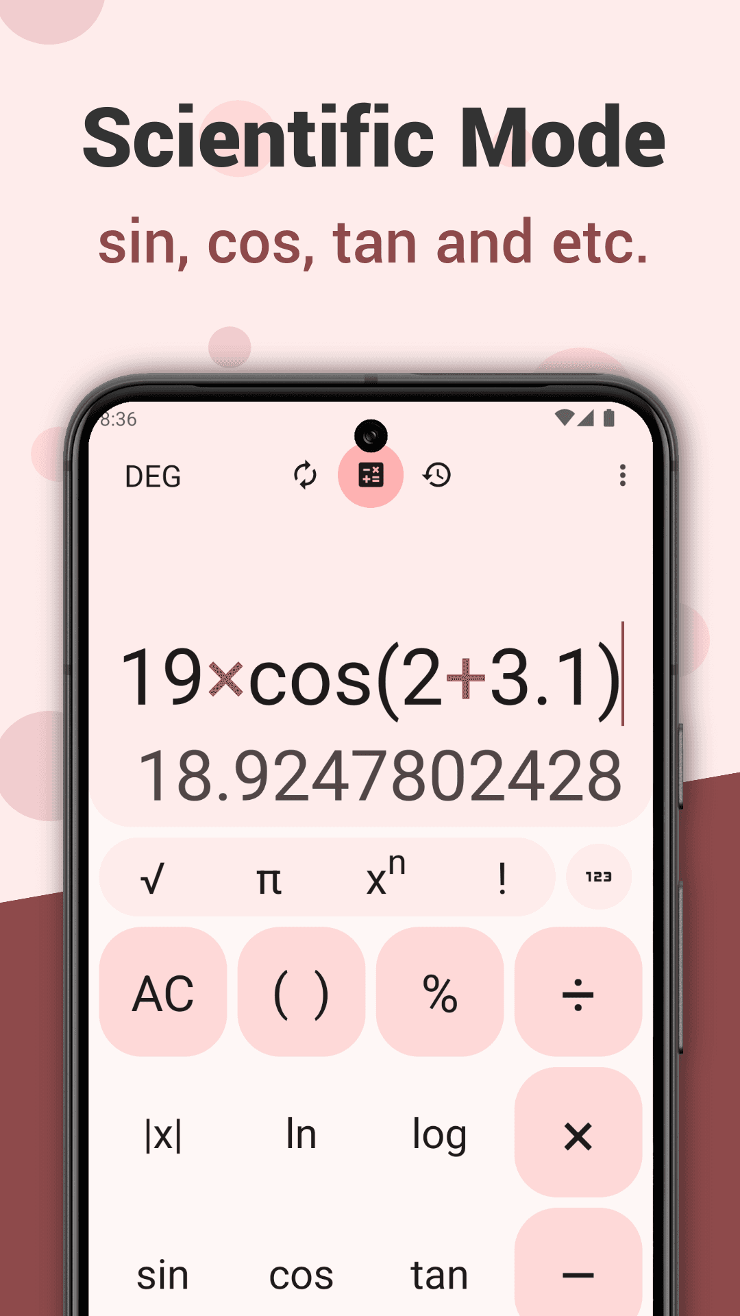 Скриншот 2 — Calculator You: Math & Units
