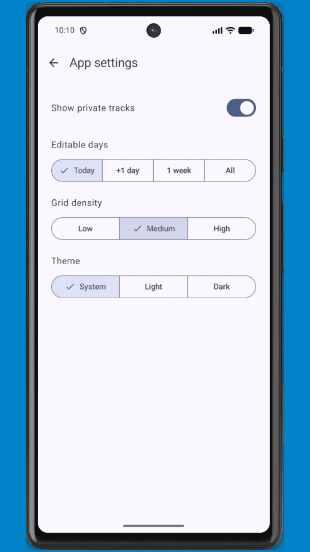 Скриншот 2 — Tickdroid