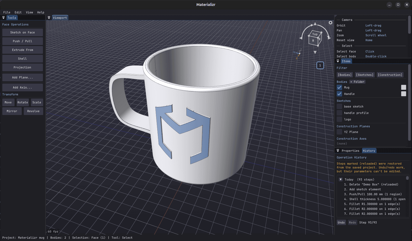 Скриншот 1 — Materializr