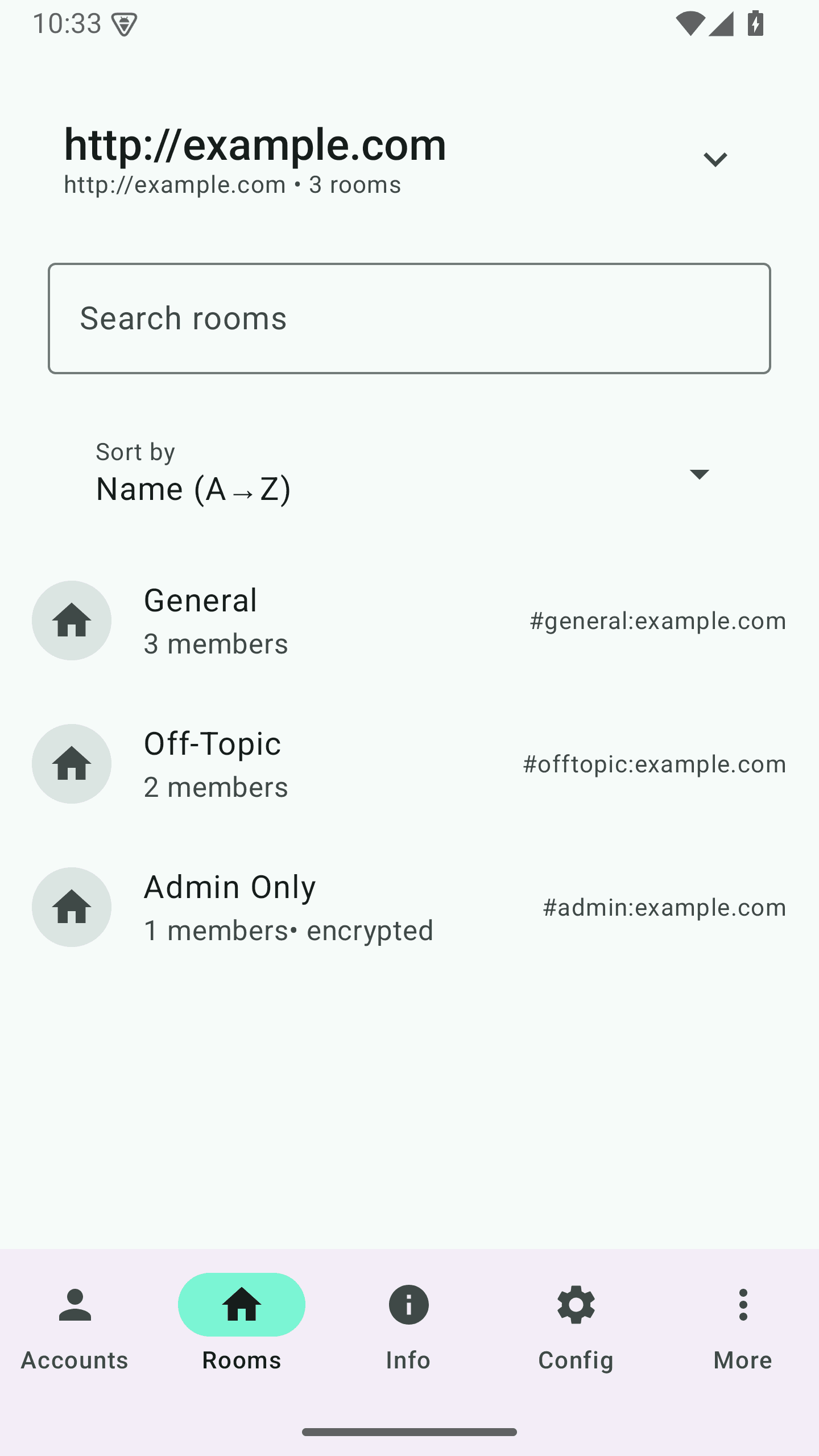 Скриншот 4 — Matrix Synapse Manager
