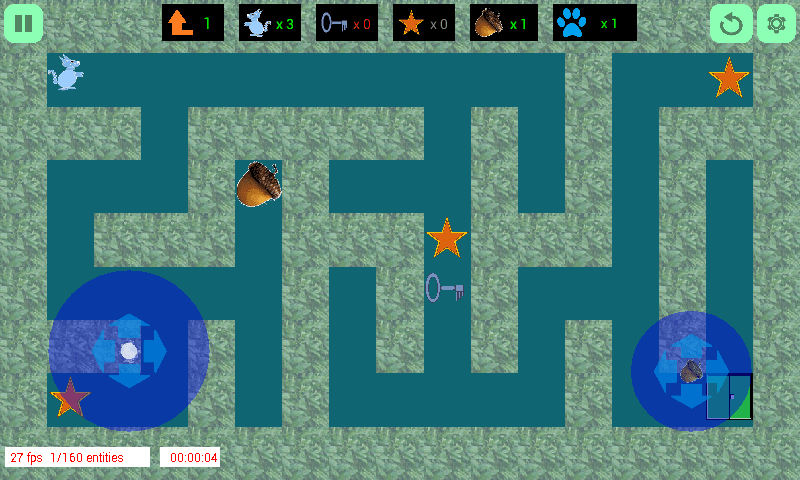 Скриншот 2 — The Squirrel's Maze 2D