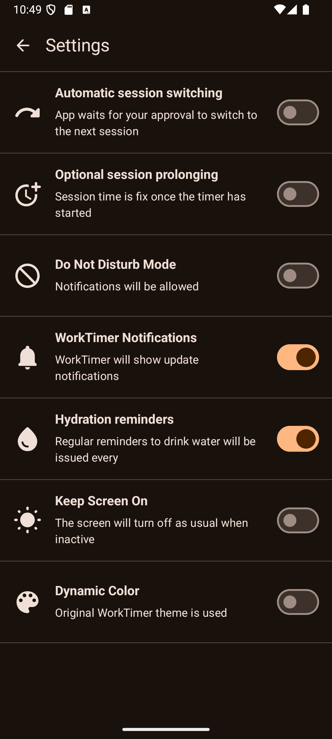 Скриншот 4 — WorkTimer