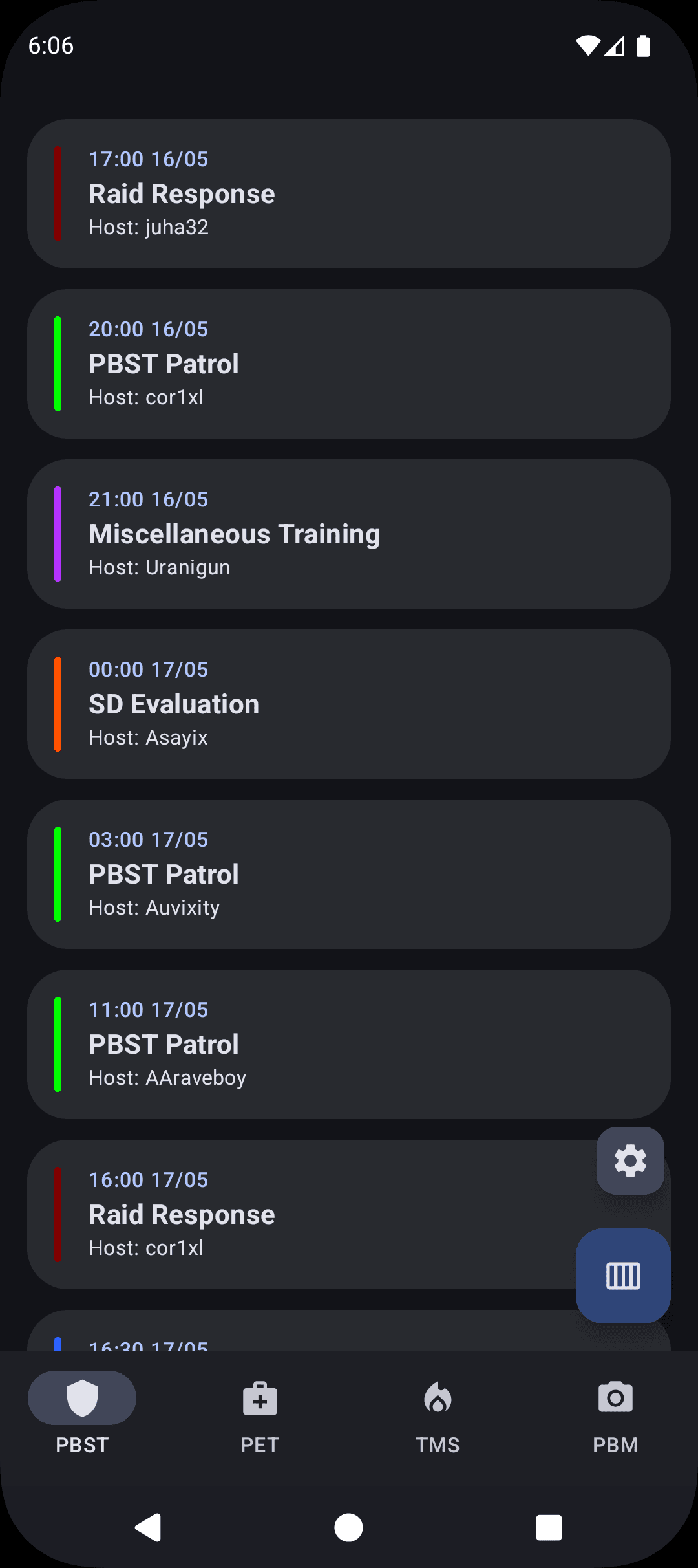 Скриншот 2 — PB Schedule Viewer