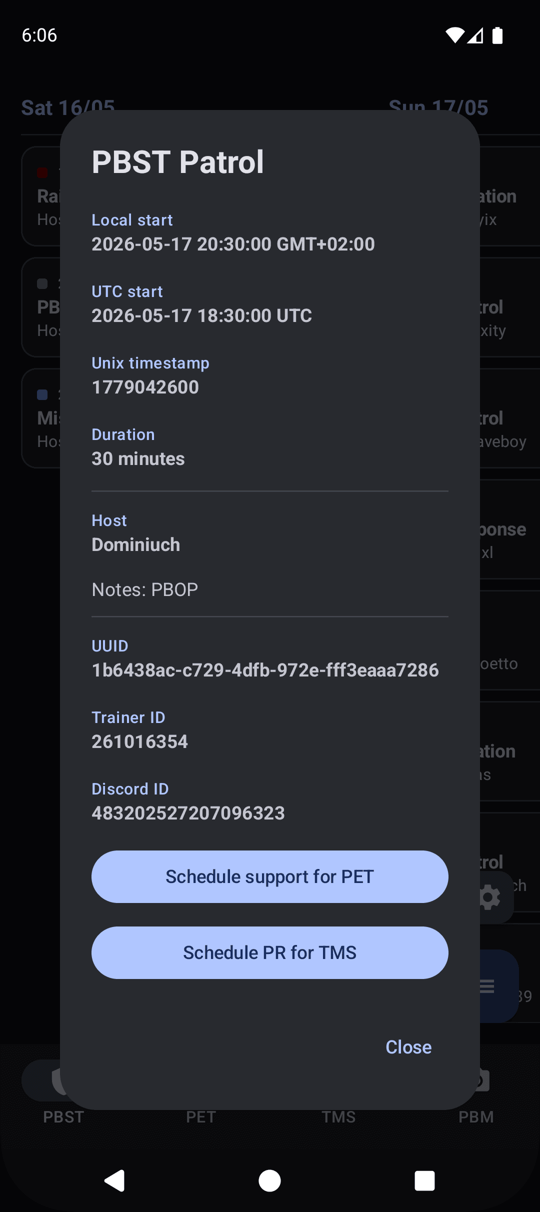 Скриншот 3 — PB Schedule Viewer