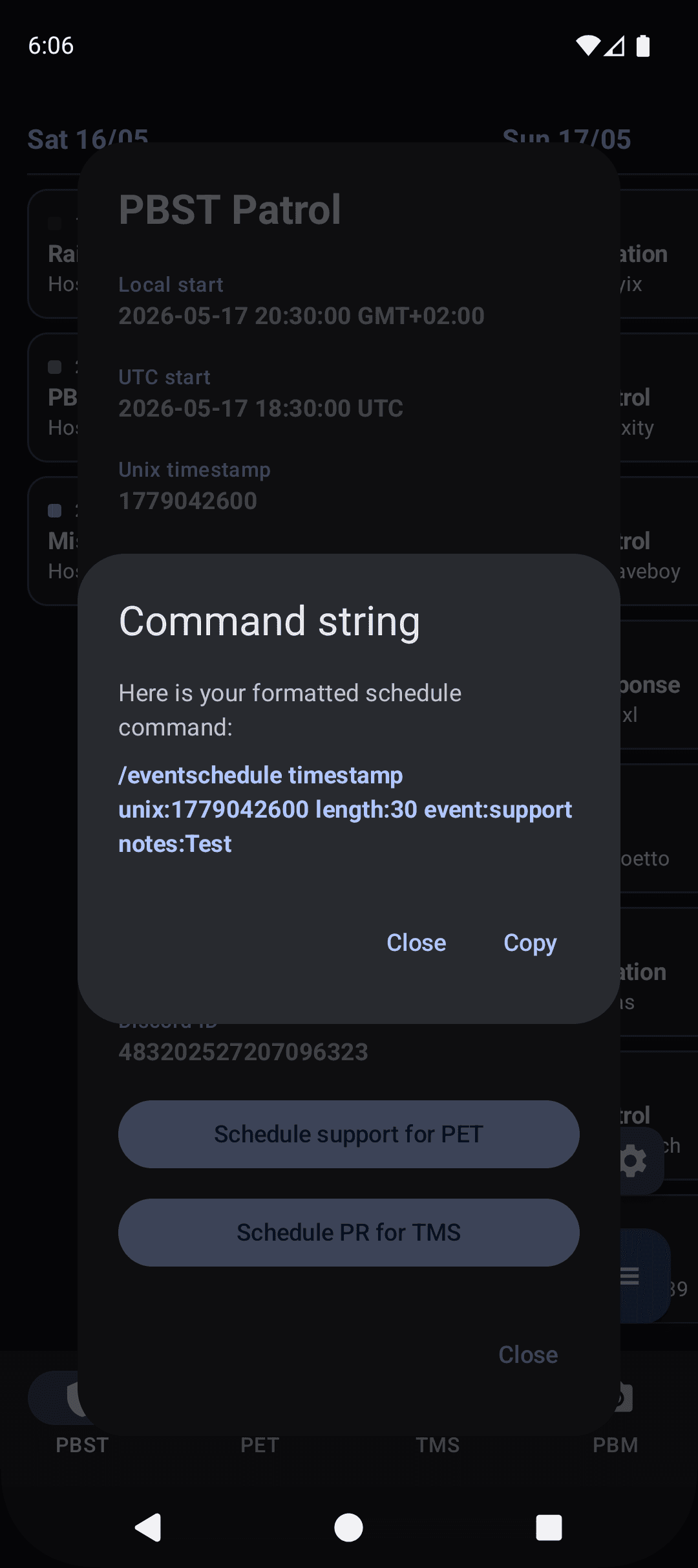 Скриншот 4 — PB Schedule Viewer
