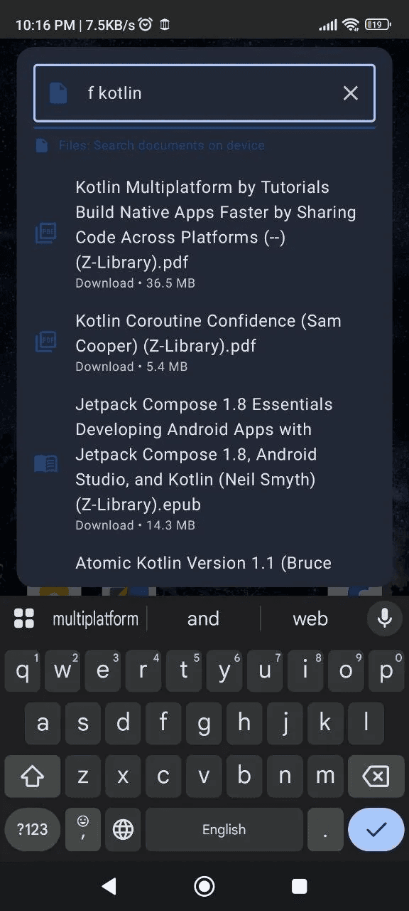 Скриншот 2 — Milki Launcher