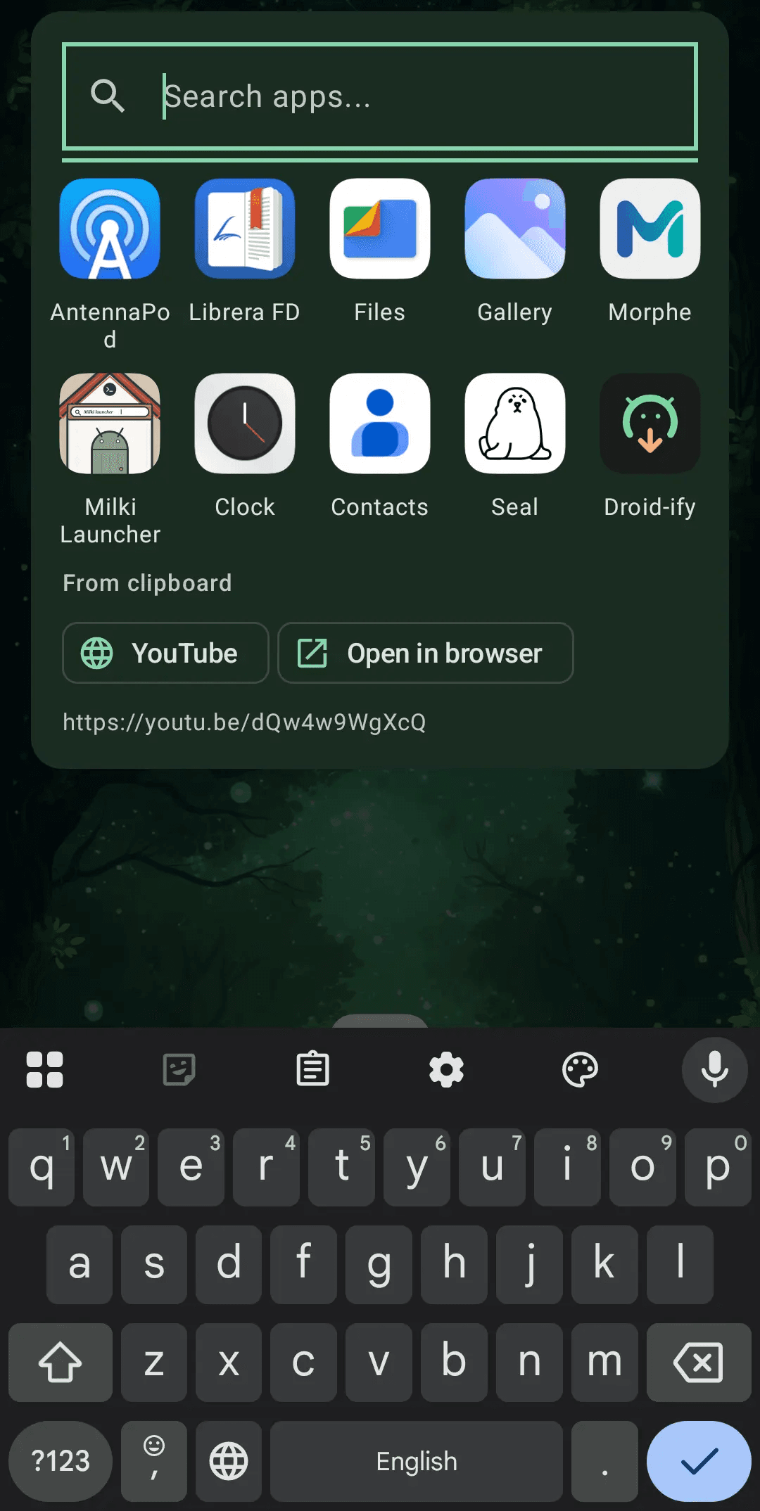 Скриншот 4 — Milki Launcher